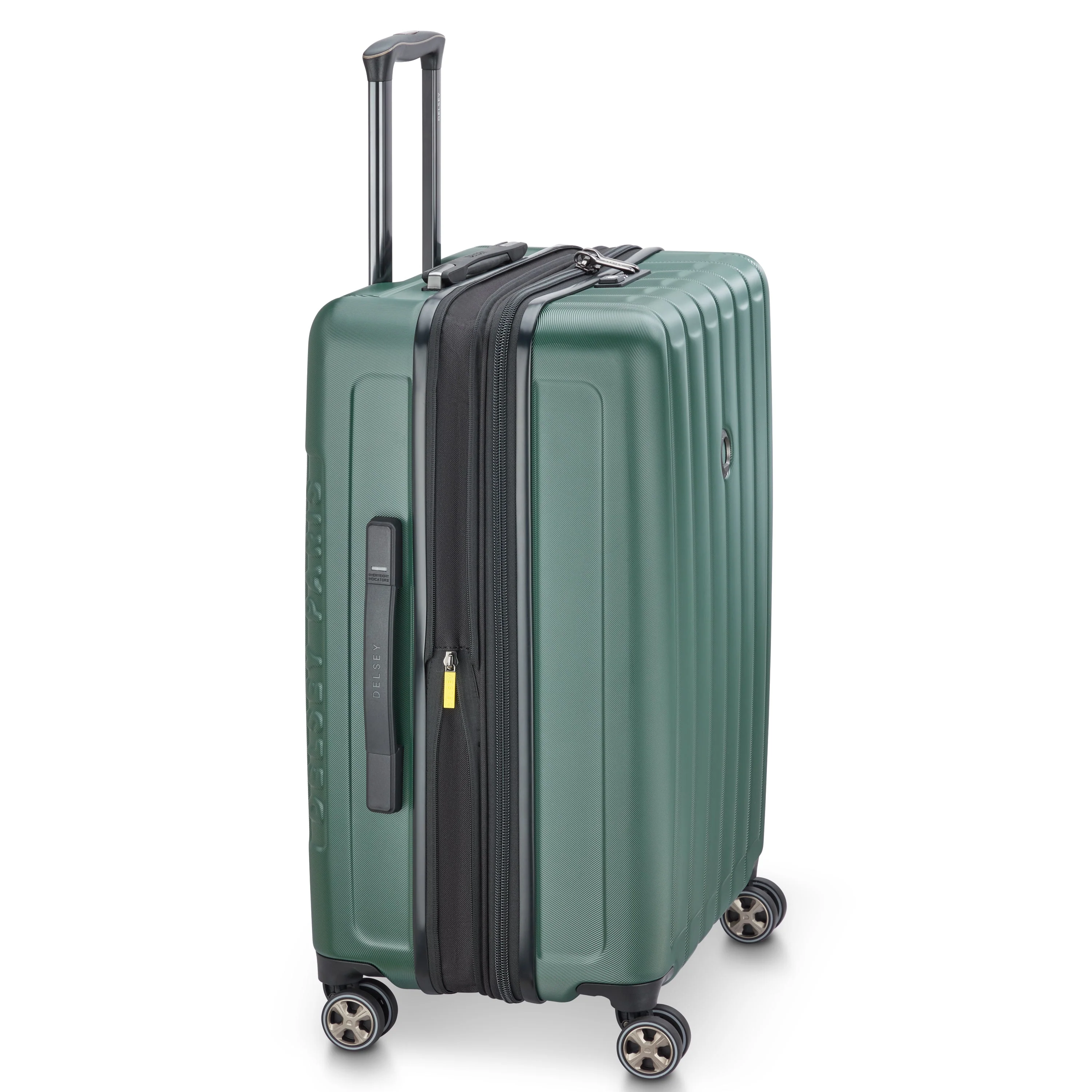LONGITUDE | Check-in Large Koffer Erweiterbar 76 CM GRUEN