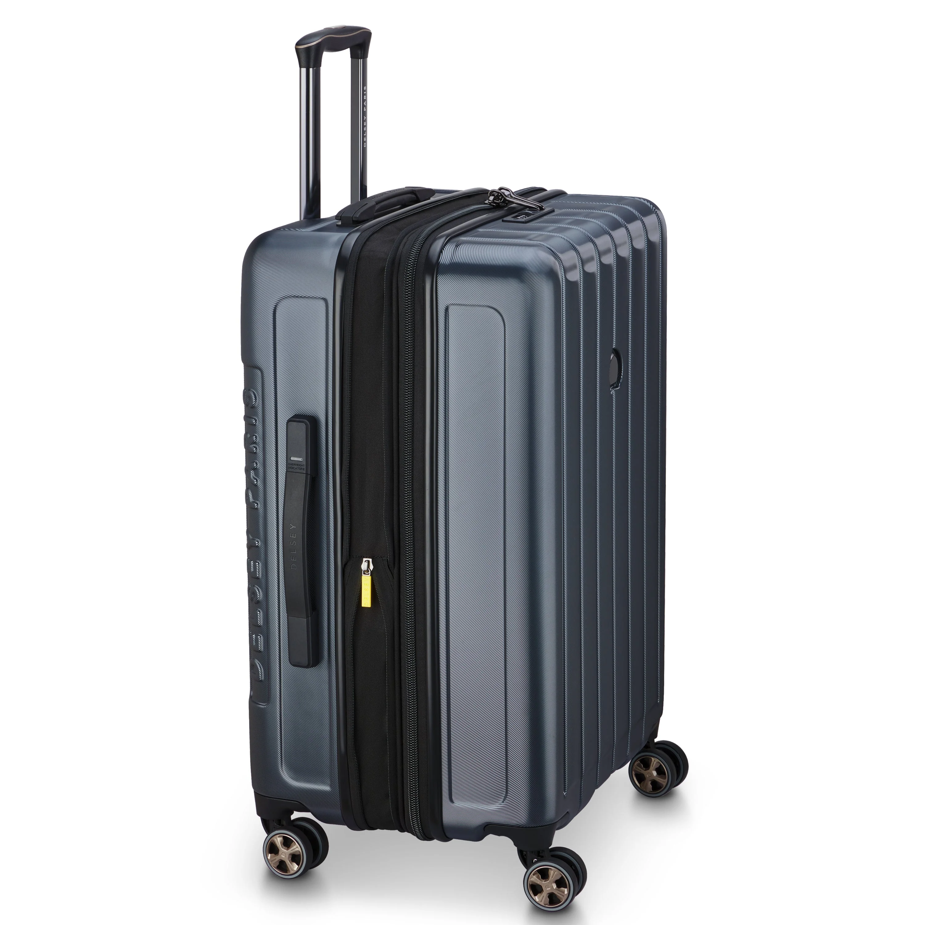 LONGITUDE | Check-in Medium Koffer Erweiterbar 69 CM ANTHRAZIT