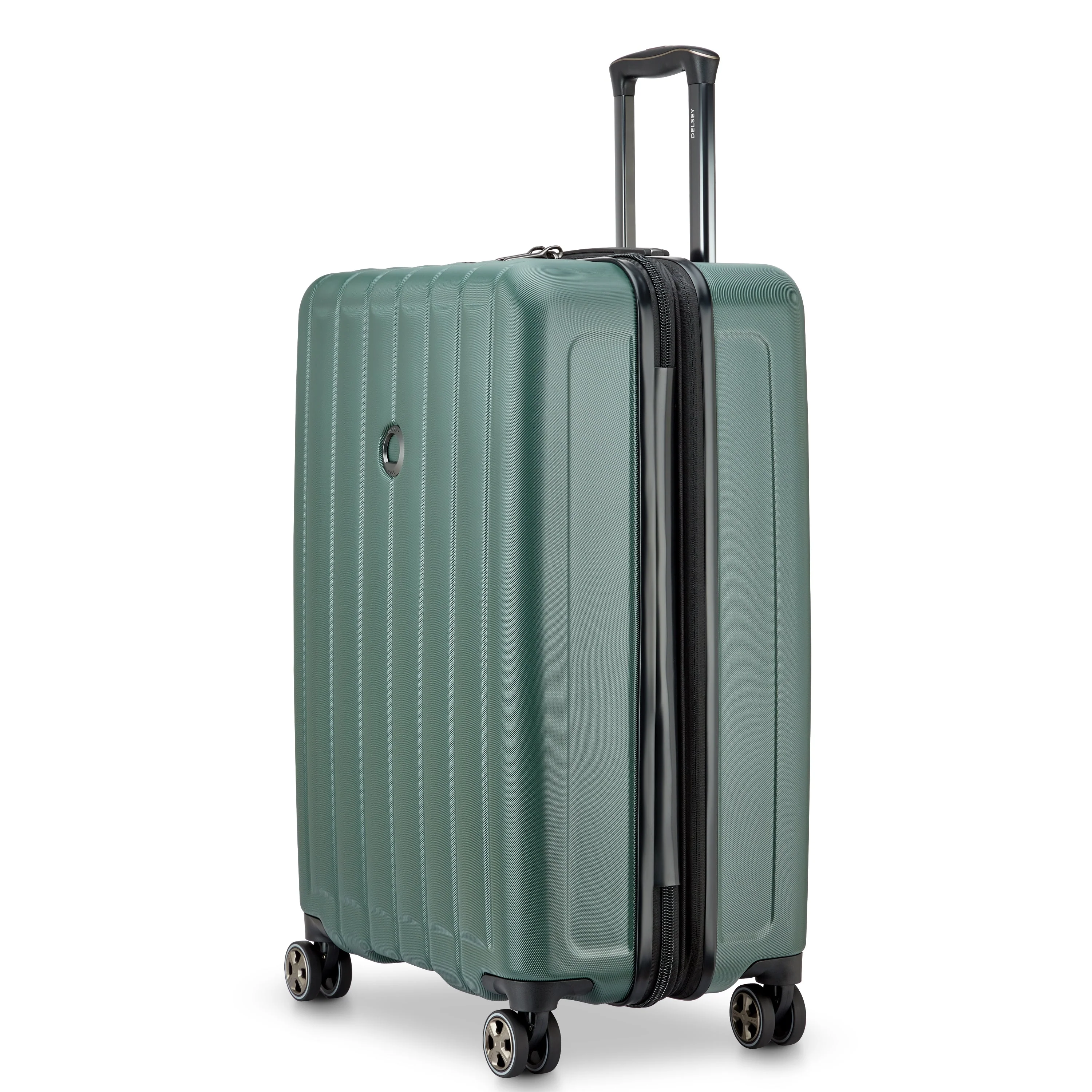 LONGITUDE | Check-in Medium Koffer Erweiterbar 69 CM GRUEN