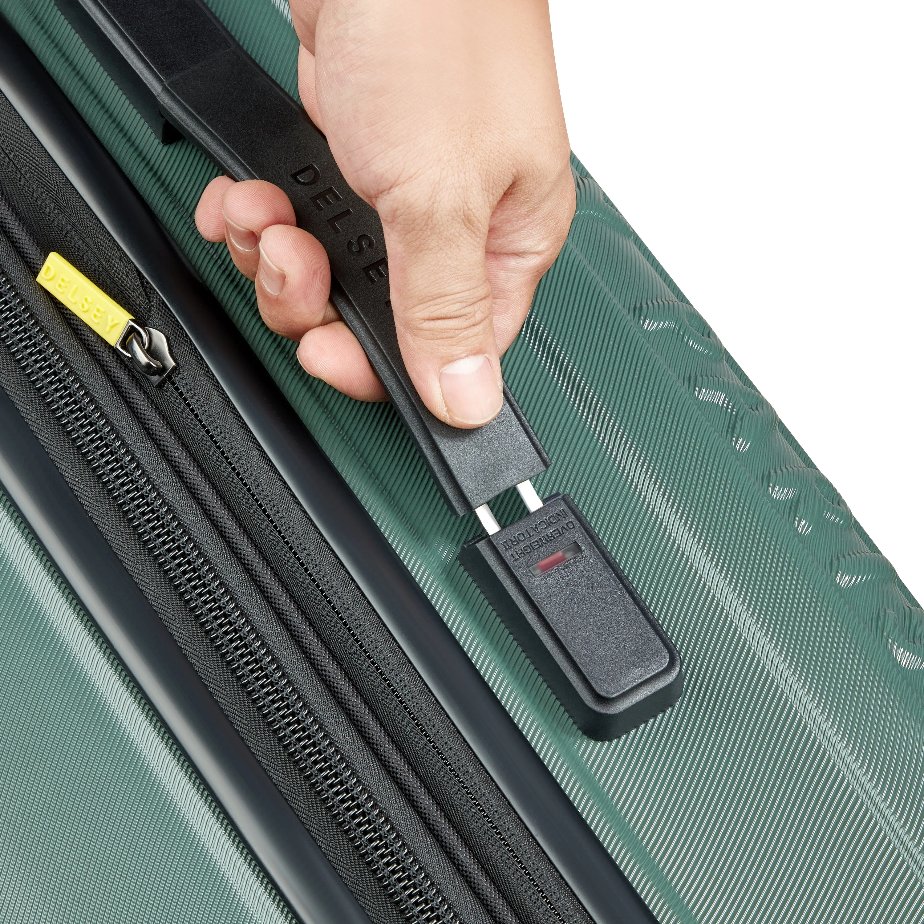 LONGITUDE | Check-in Medium Koffer Erweiterbar 69 CM GRUEN