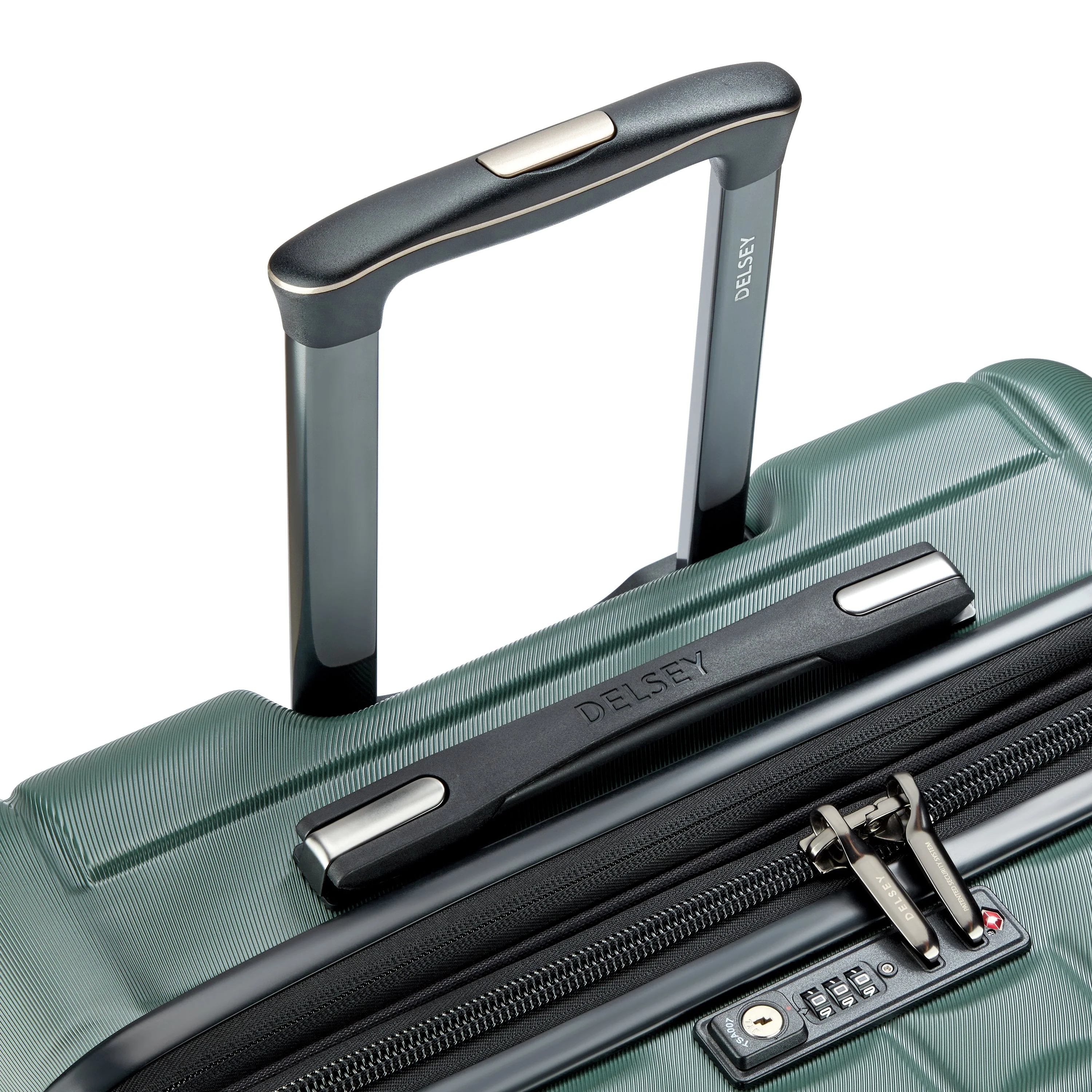LONGITUDE | Check-in Medium Koffer Erweiterbar 69 CM GRUEN