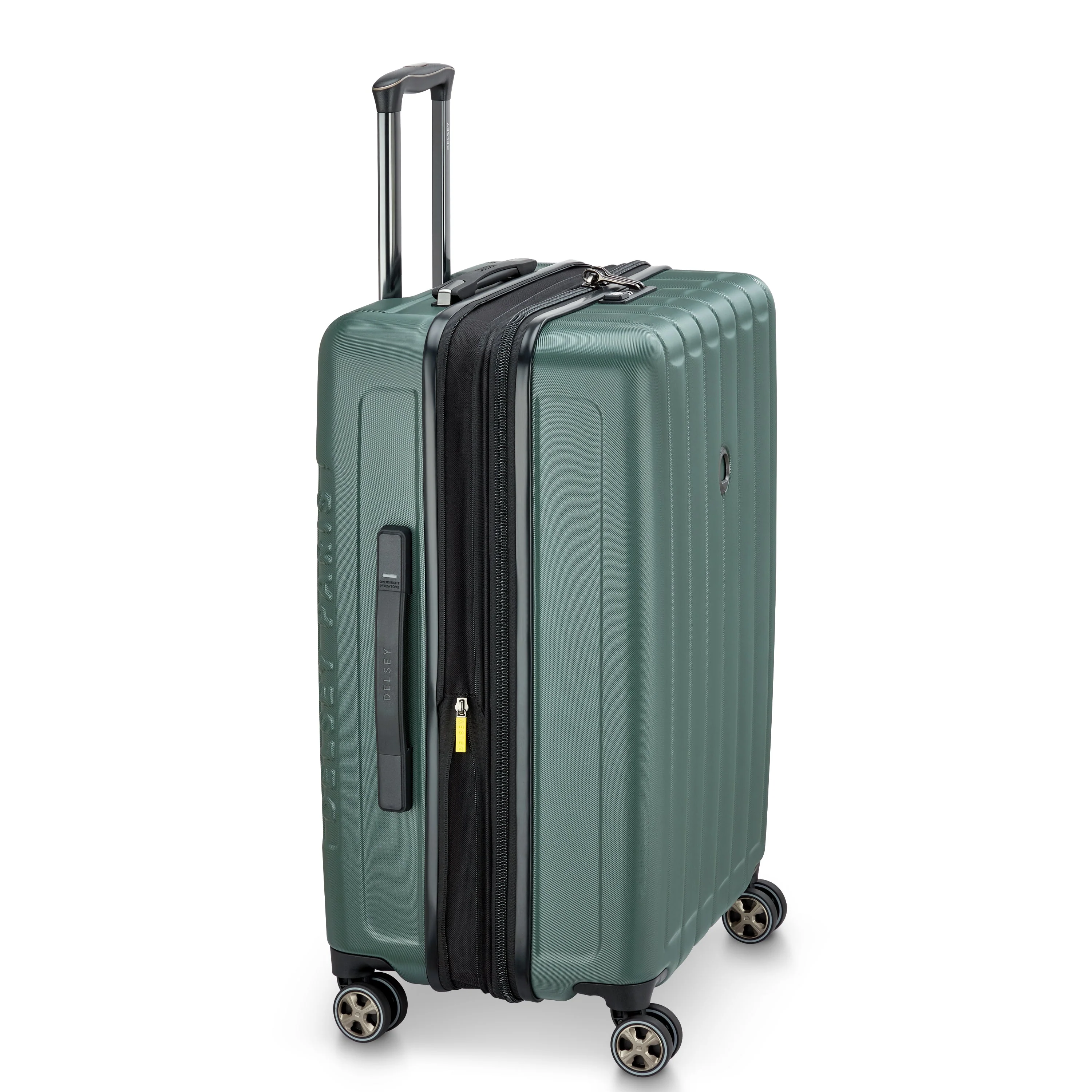 LONGITUDE | Check-in Medium Koffer Erweiterbar 69 CM GRUEN