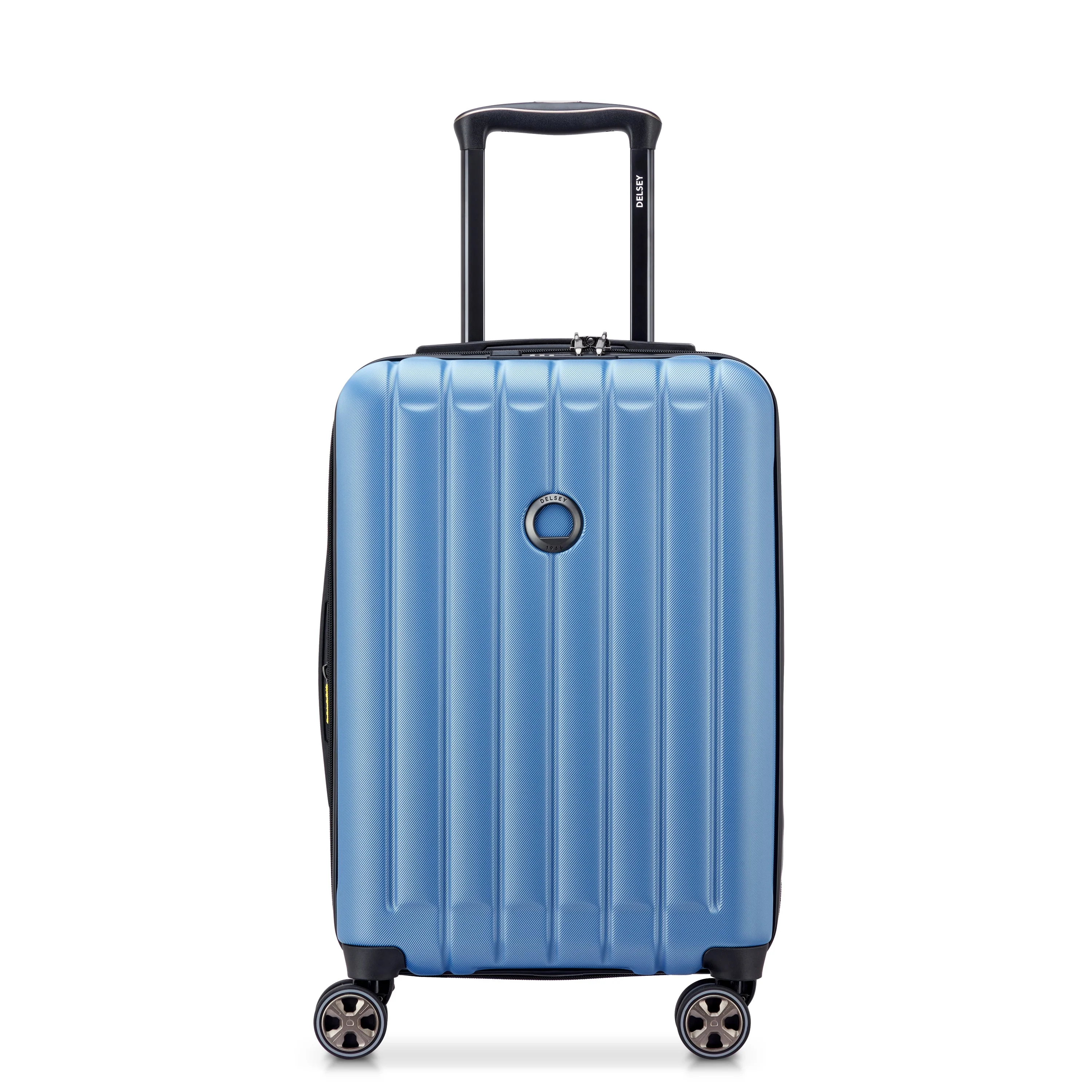 LONGITUDE | Kabine Koffer Erweiterbar 55 CM BLAU