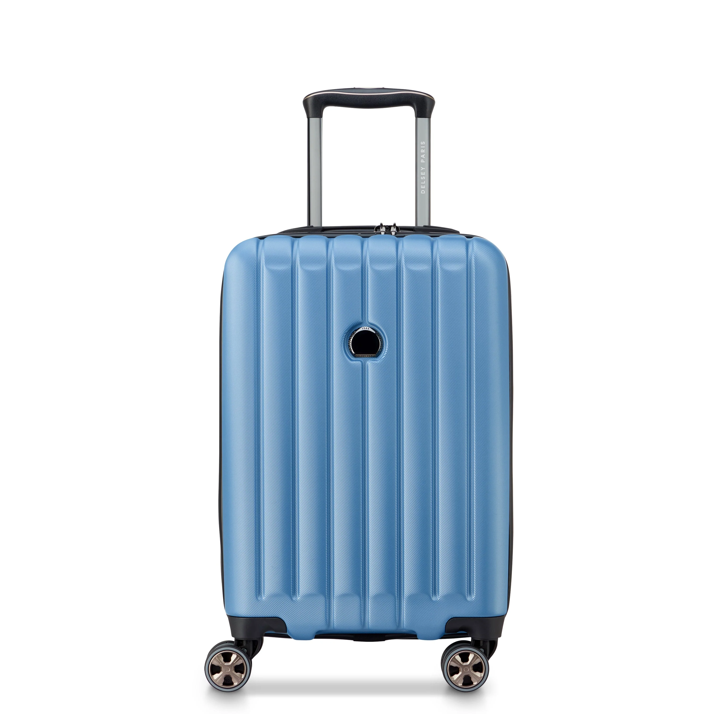 LONGITUDE | Kabine Koffer Erweiterbar 55 CM BLAU