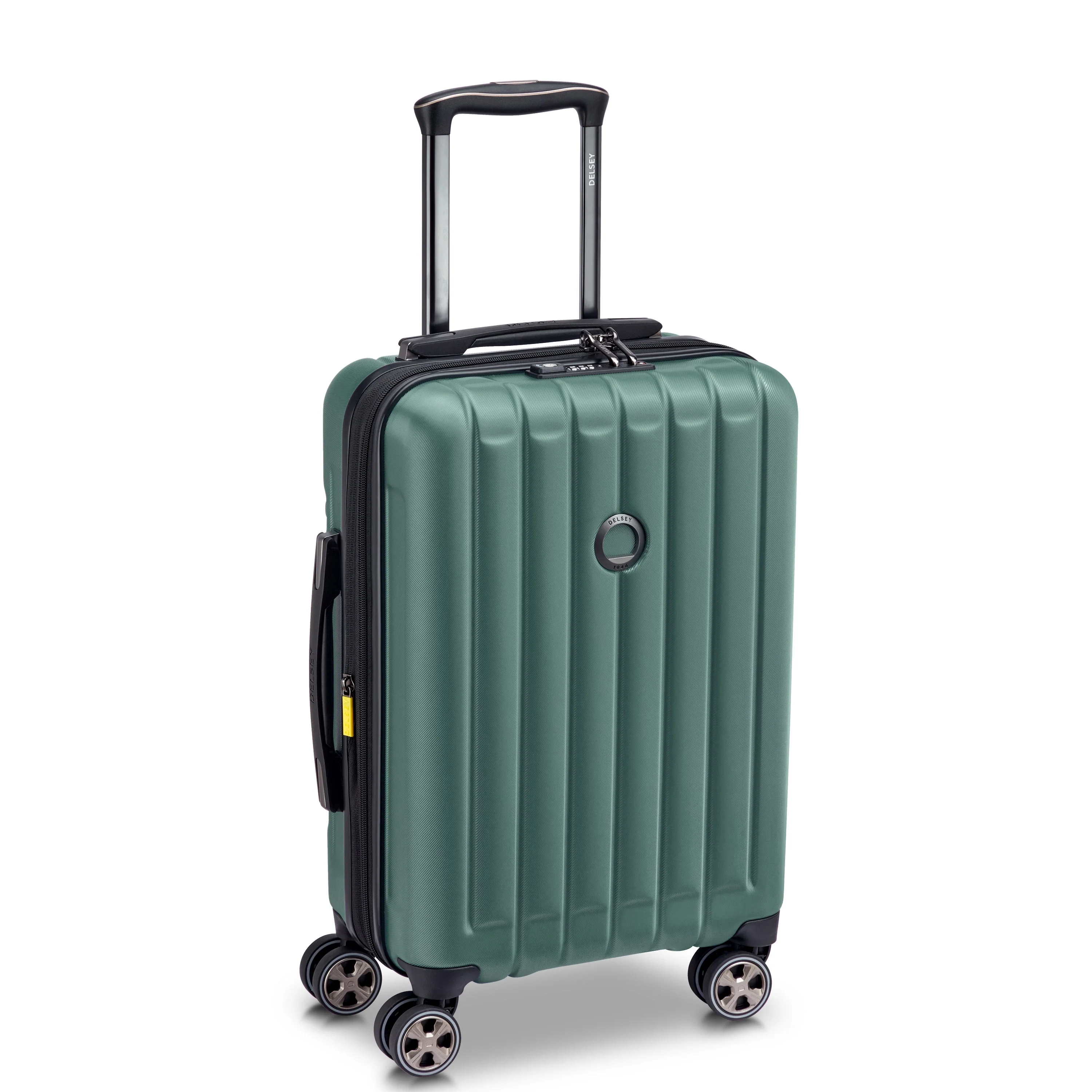 LONGITUDE | Kabine Koffer Erweiterbar 55 CM GRUEN