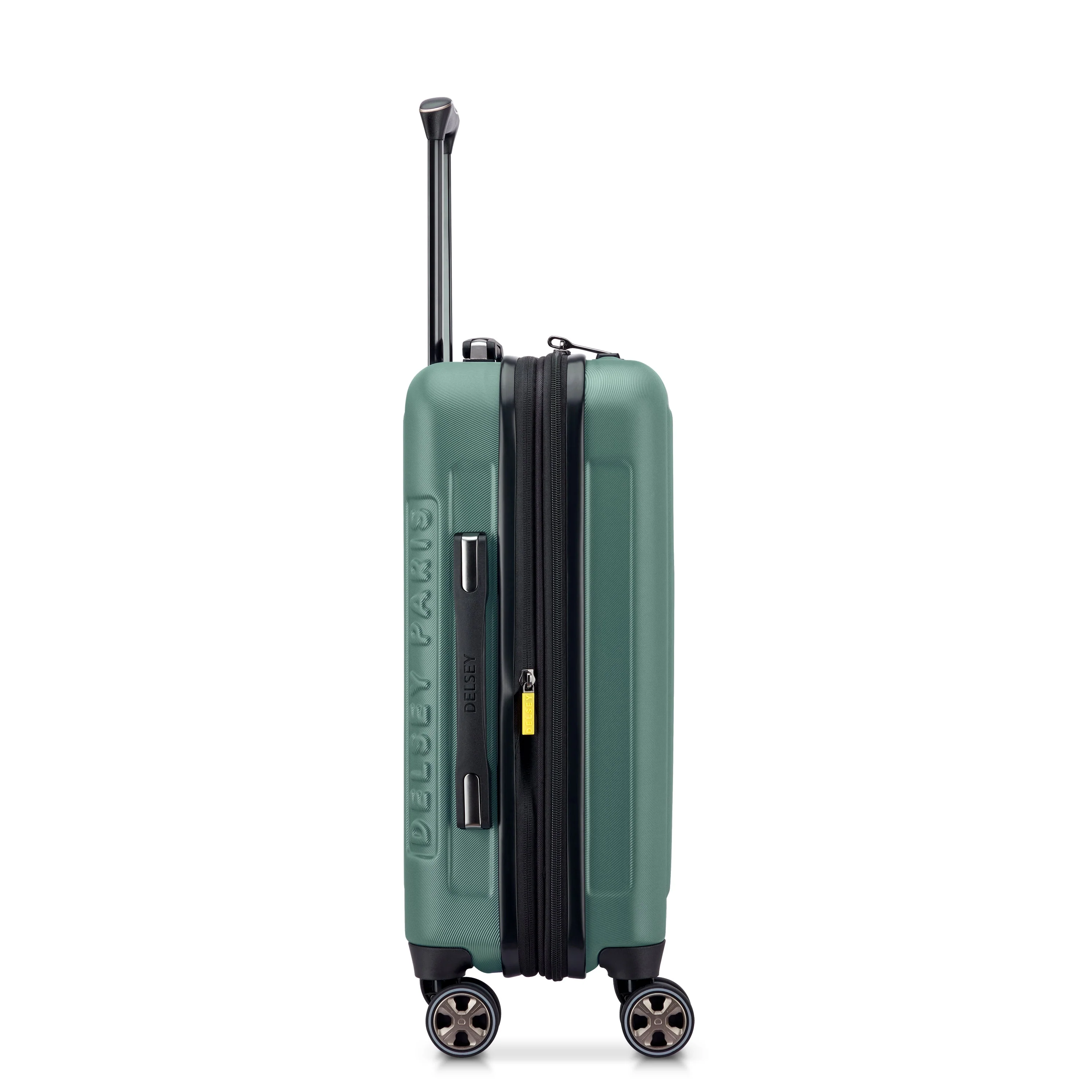 LONGITUDE | Kabine Koffer Erweiterbar 55 CM GRUEN
