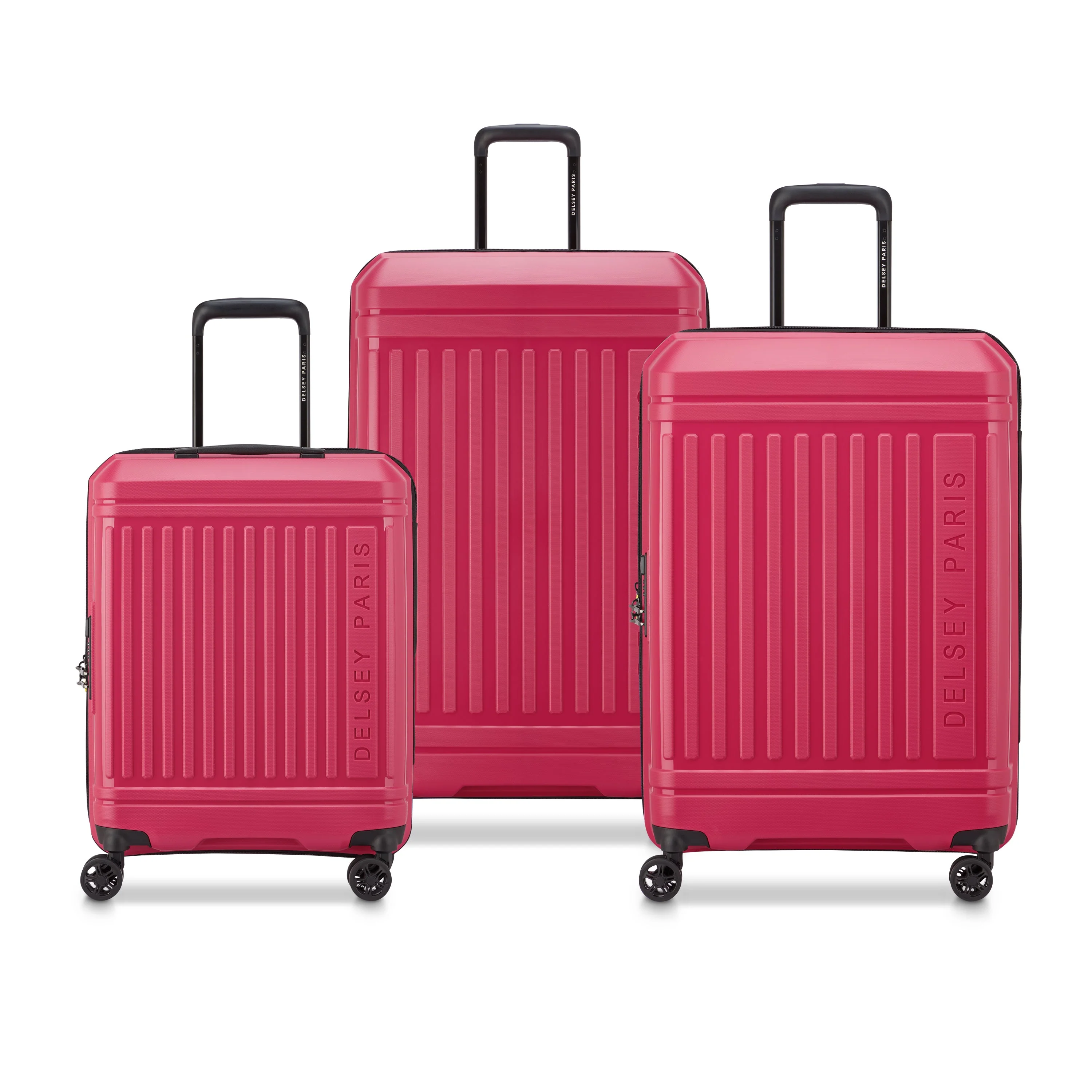 LUTECE SE | 3-teiliges Koffer Set MAGENTA