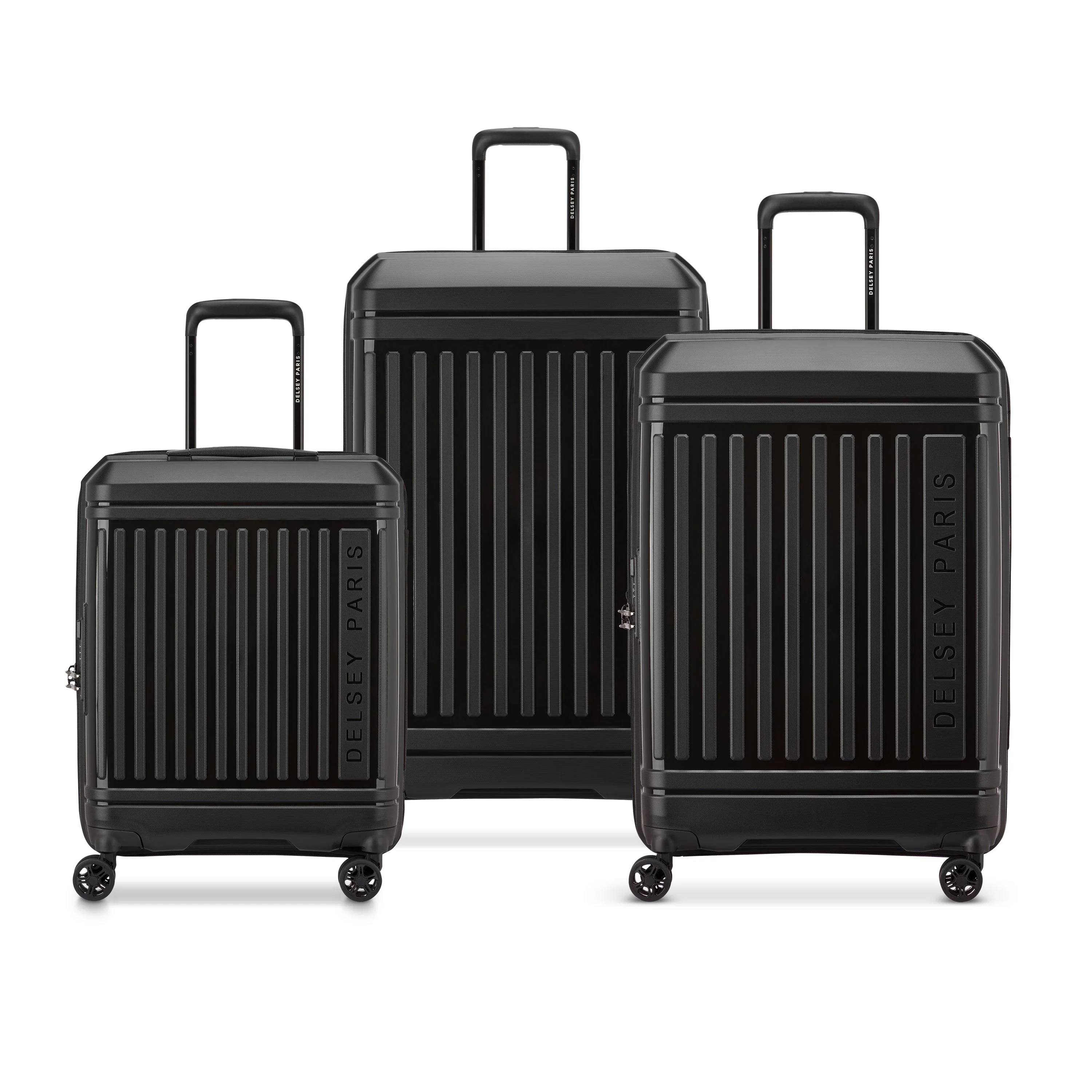 LUTECE SE | 3-teiliges Koffer Set SCHWARZ