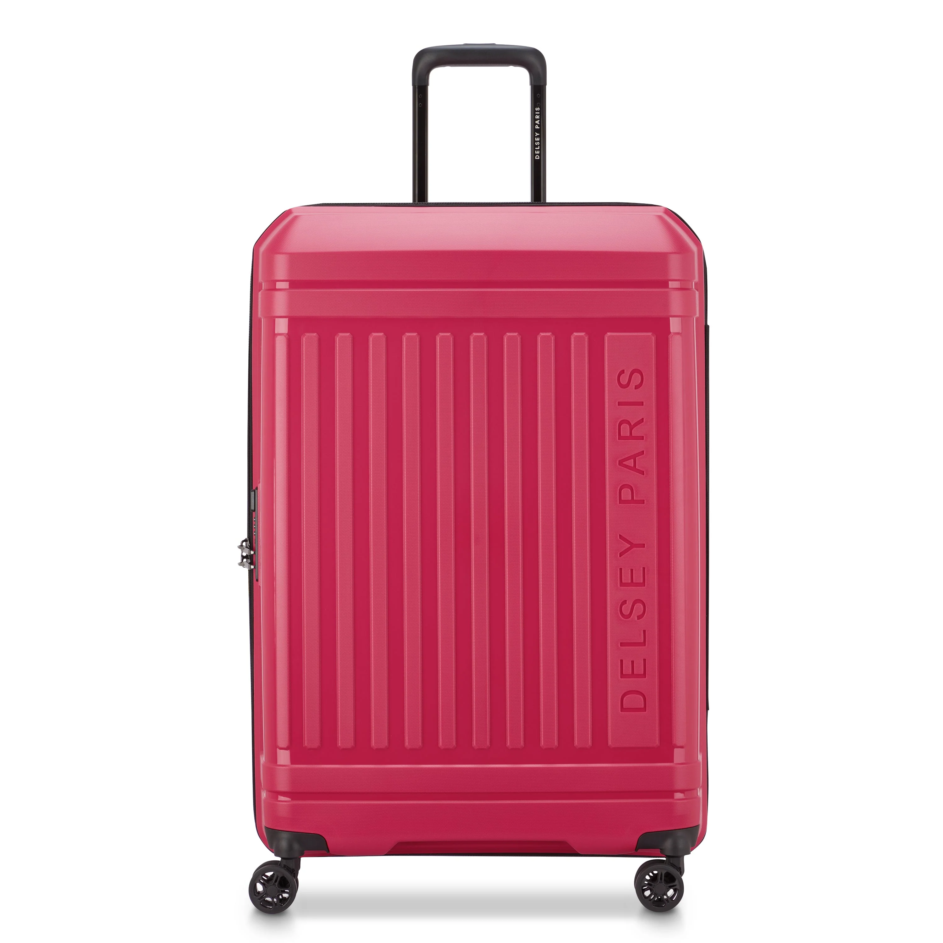 LUTECE SE | Check-in Large Koffer Erweiterbar 75 CM MAGENTA
