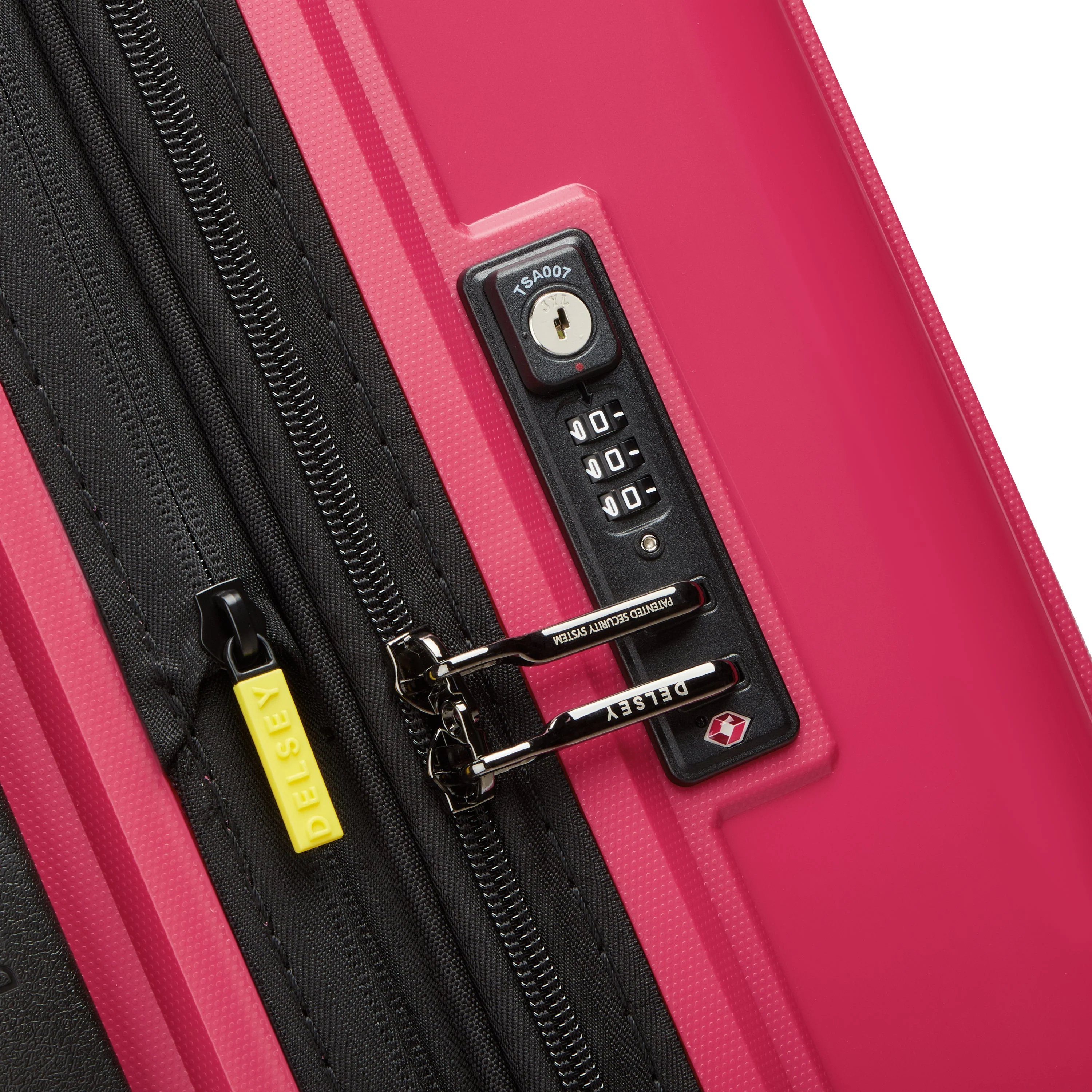 LUTECE SE | Check-in Large Koffer Erweiterbar 75 CM MAGENTA