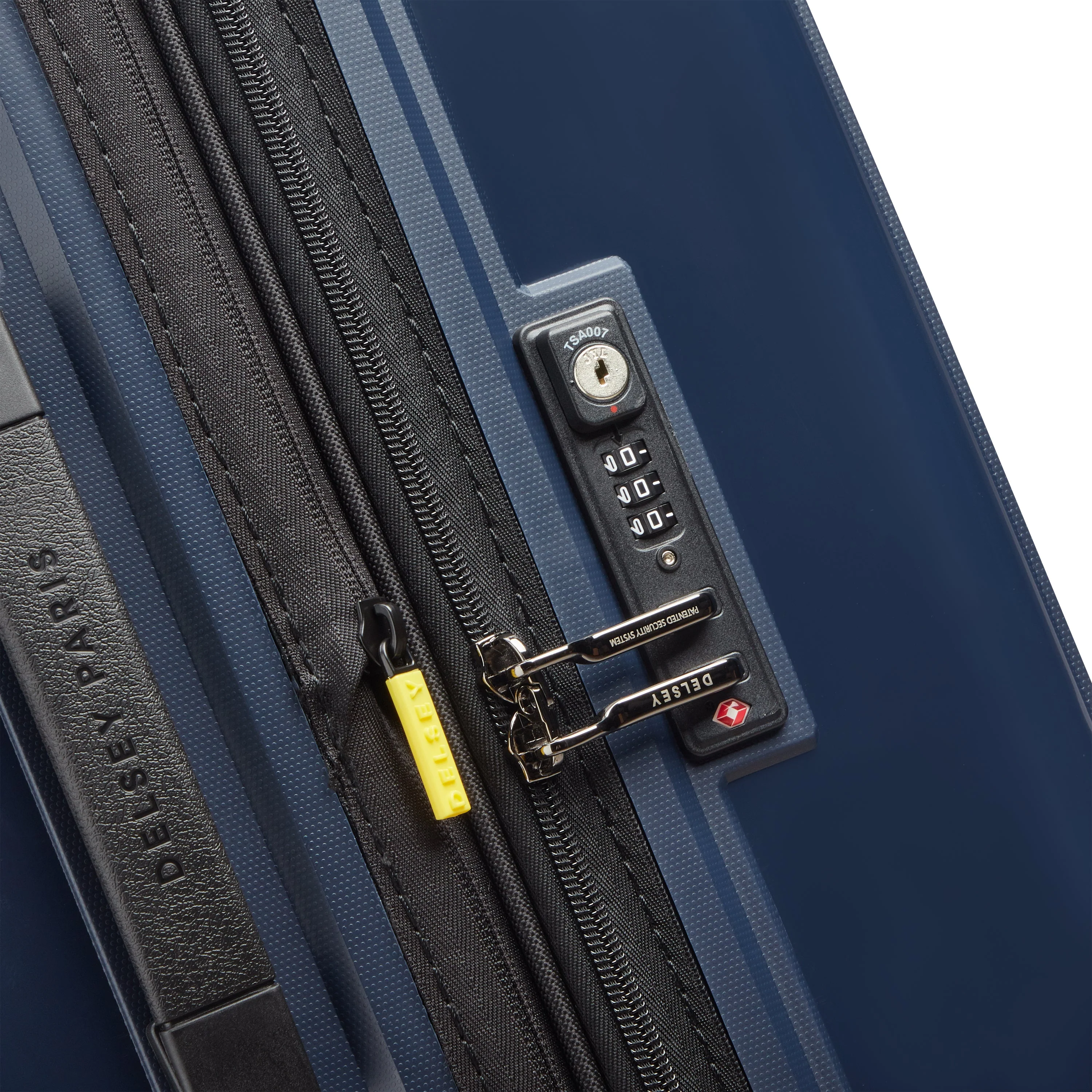 LUTECE SE | Check-in Large Koffer Erweiterbar 75 CM MARINEBLAU