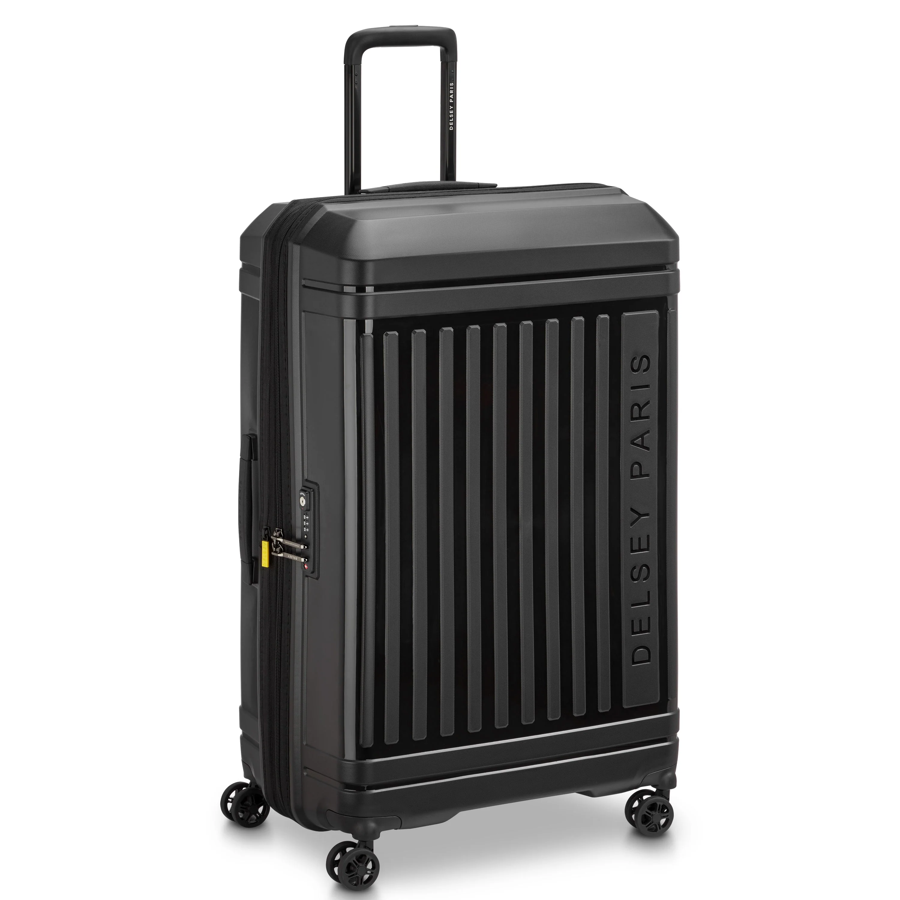 LUTECE SE | Check-in Large Koffer Erweiterbar 79 CM SCHWARZ