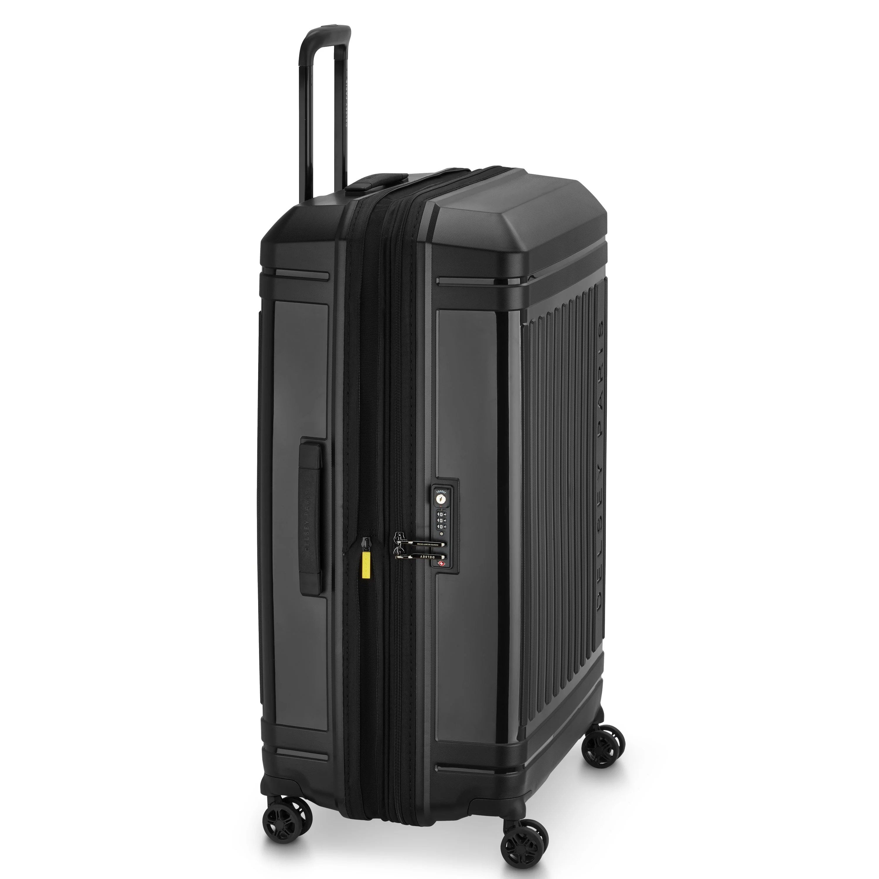 LUTECE SE | Check-in Large Koffer Erweiterbar 79 CM SCHWARZ