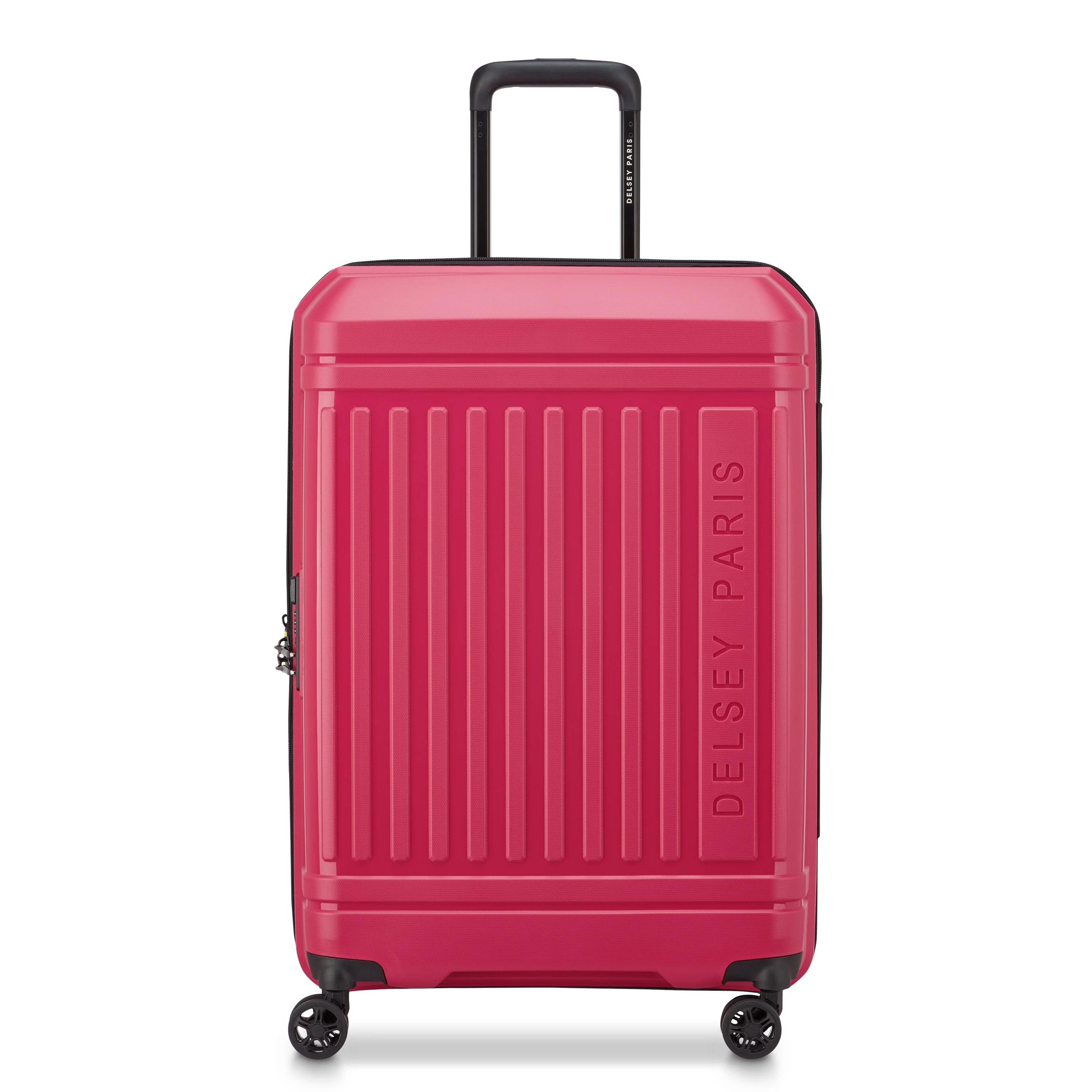 LUTECE SE | Check-in Medium Koffer Erweiterbar 68 CM MAGENTA