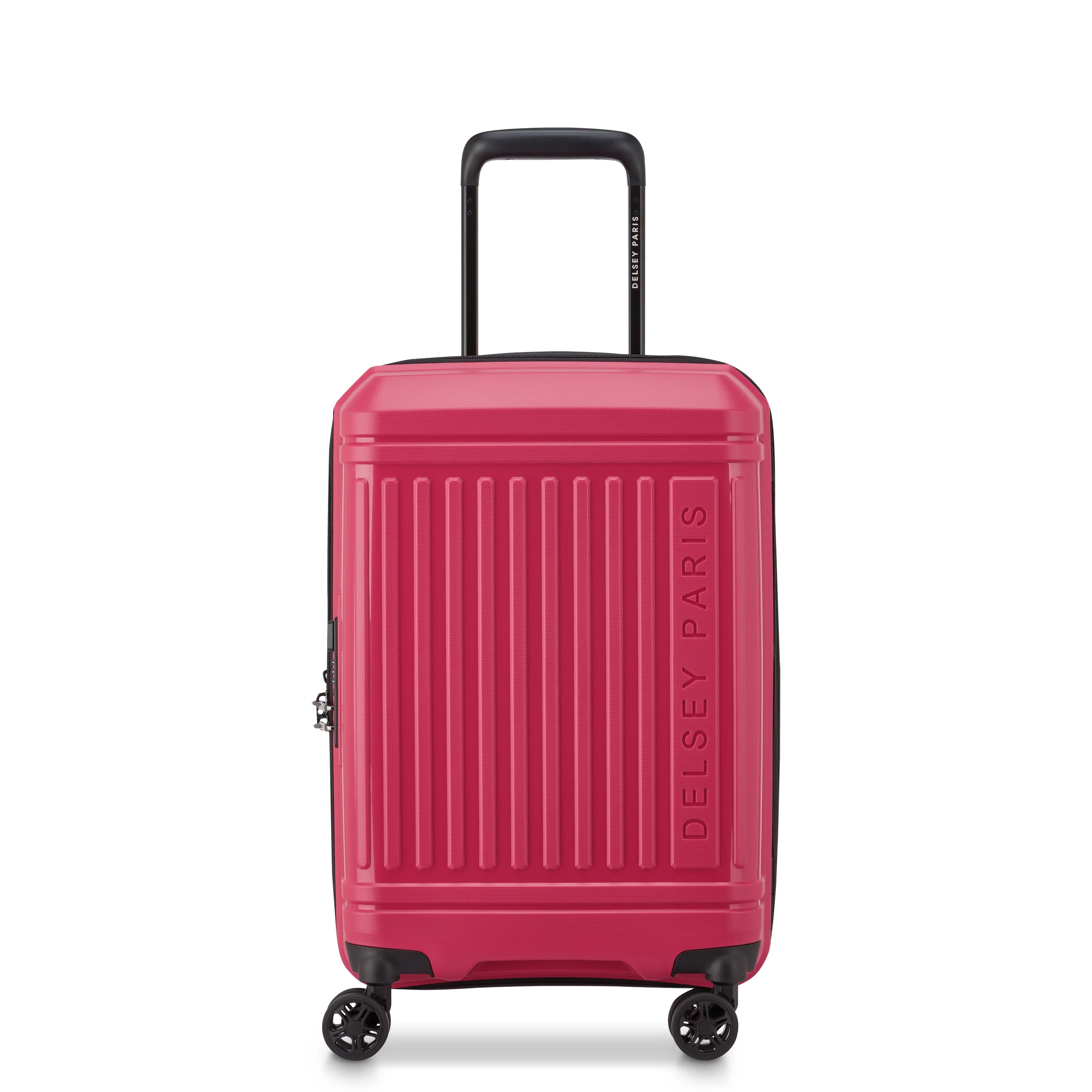 LUTECE SE | Kabine Koffer Erweiterbar 55 CM MAGENTA