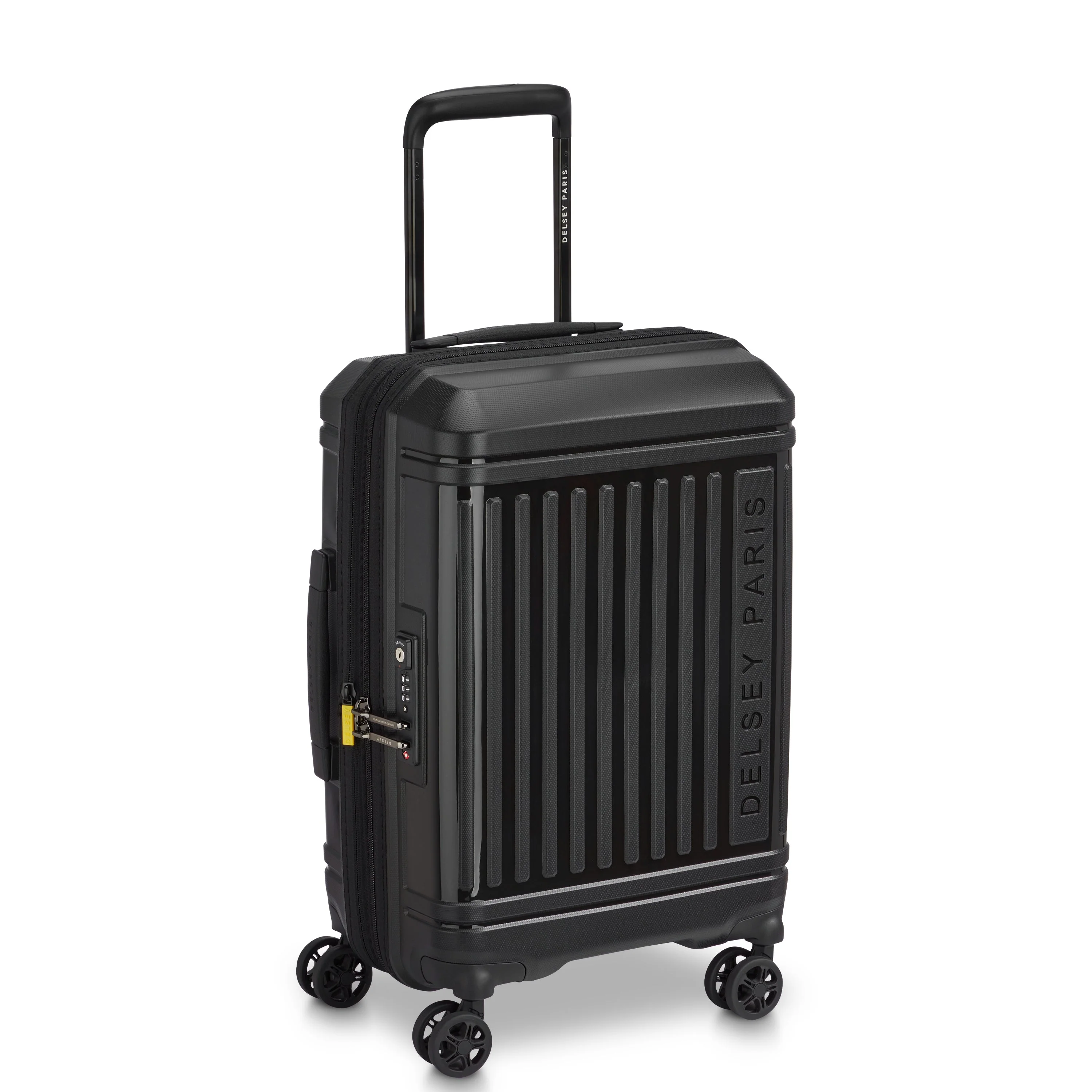 LUTECE SE | Kabine Koffer Erweiterbar 55 CM SCHWARZ