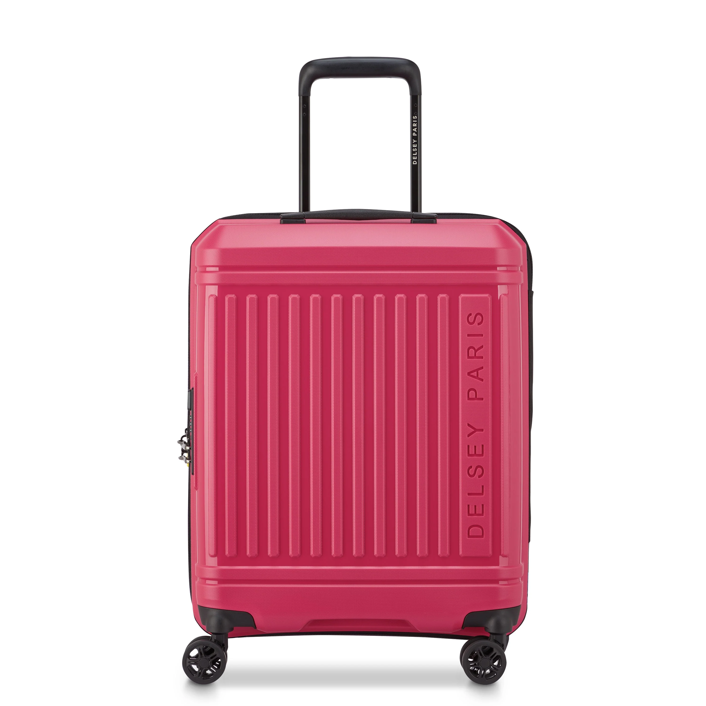 LUTECE SE | Kabine Slim Koffer Erweiterbar 55 CM MAGENTA