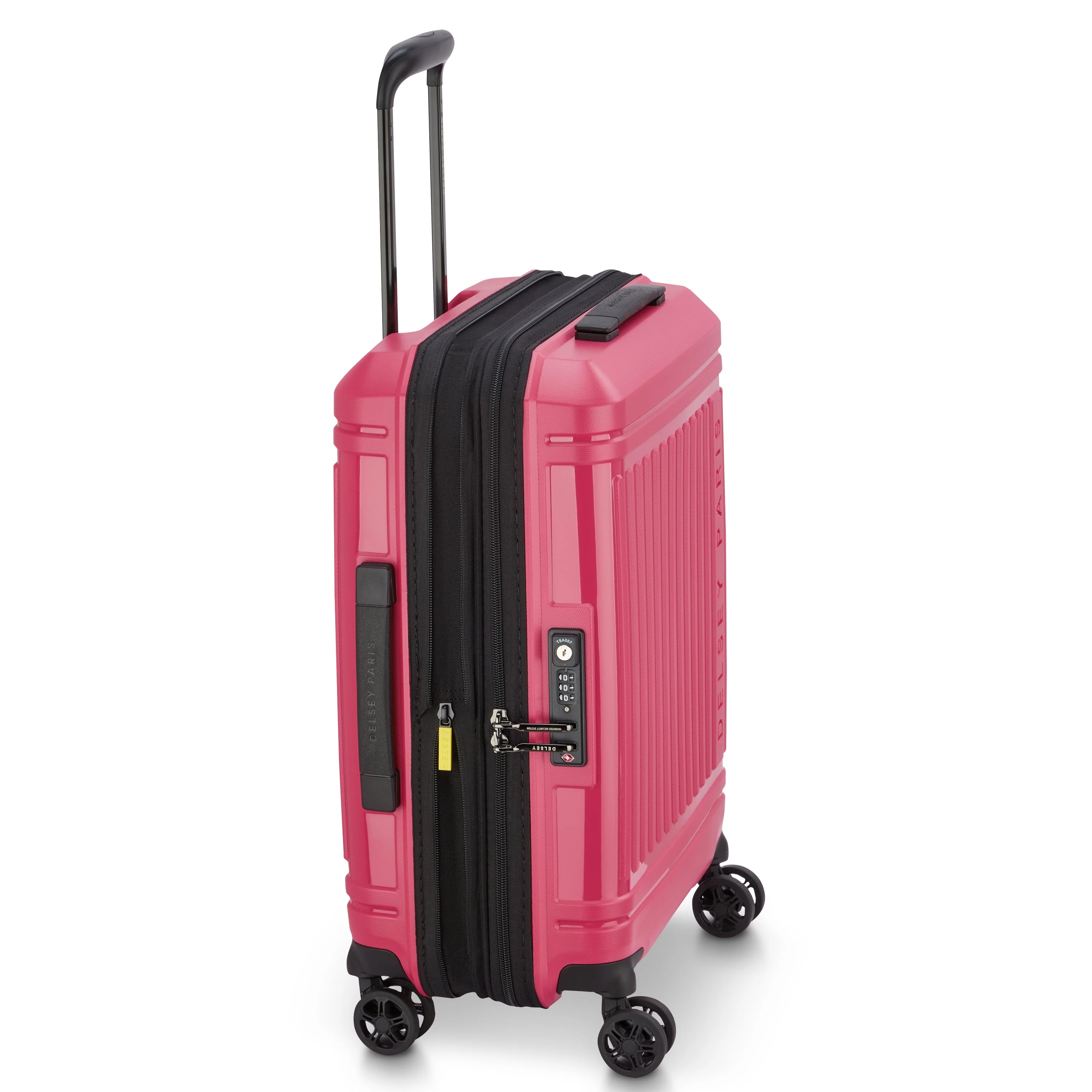 LUTECE SE | Kabine Slim Koffer Erweiterbar 55 CM MAGENTA