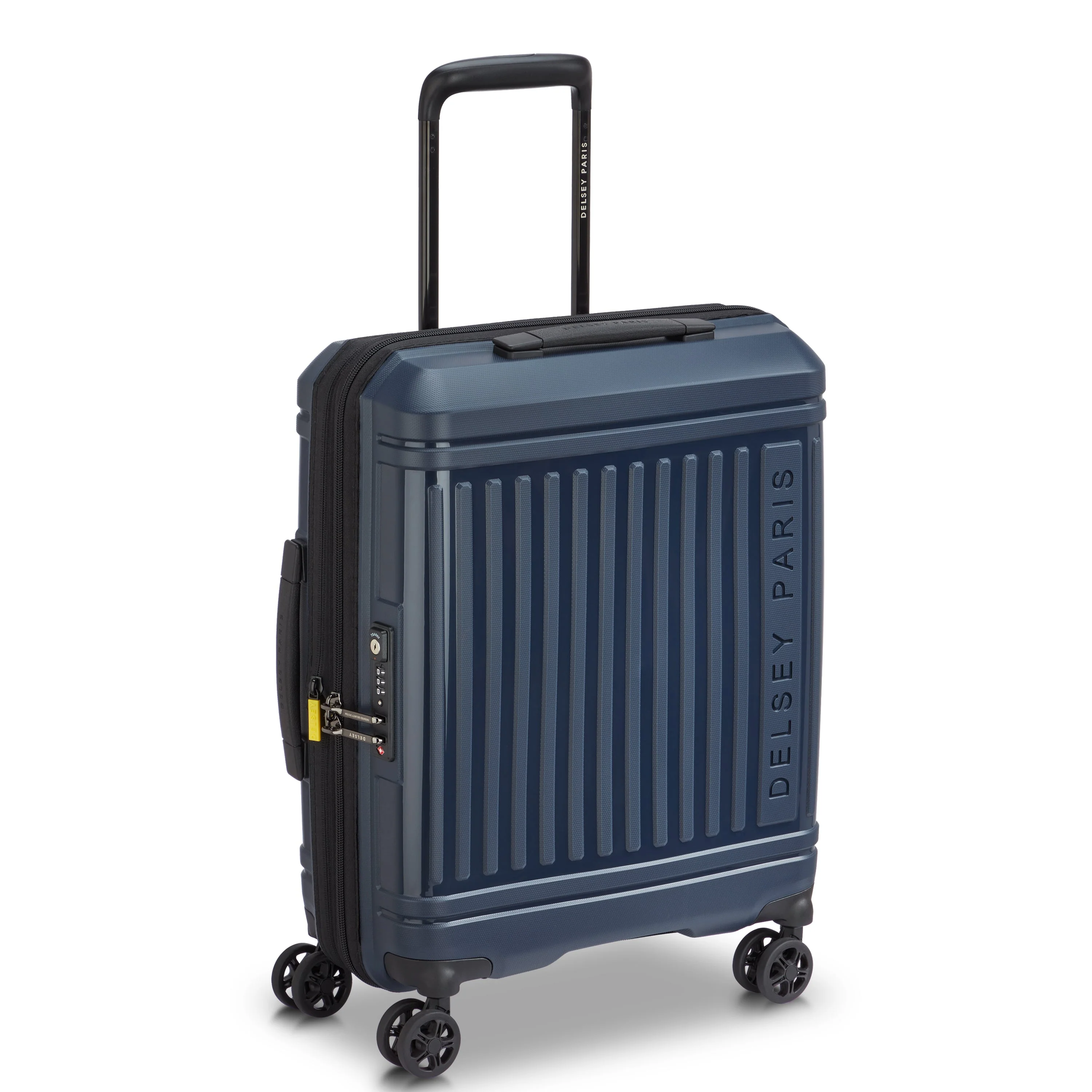 LUTECE SE | Kabine Slim Koffer Erweiterbar 55 CM MARINEBLAU