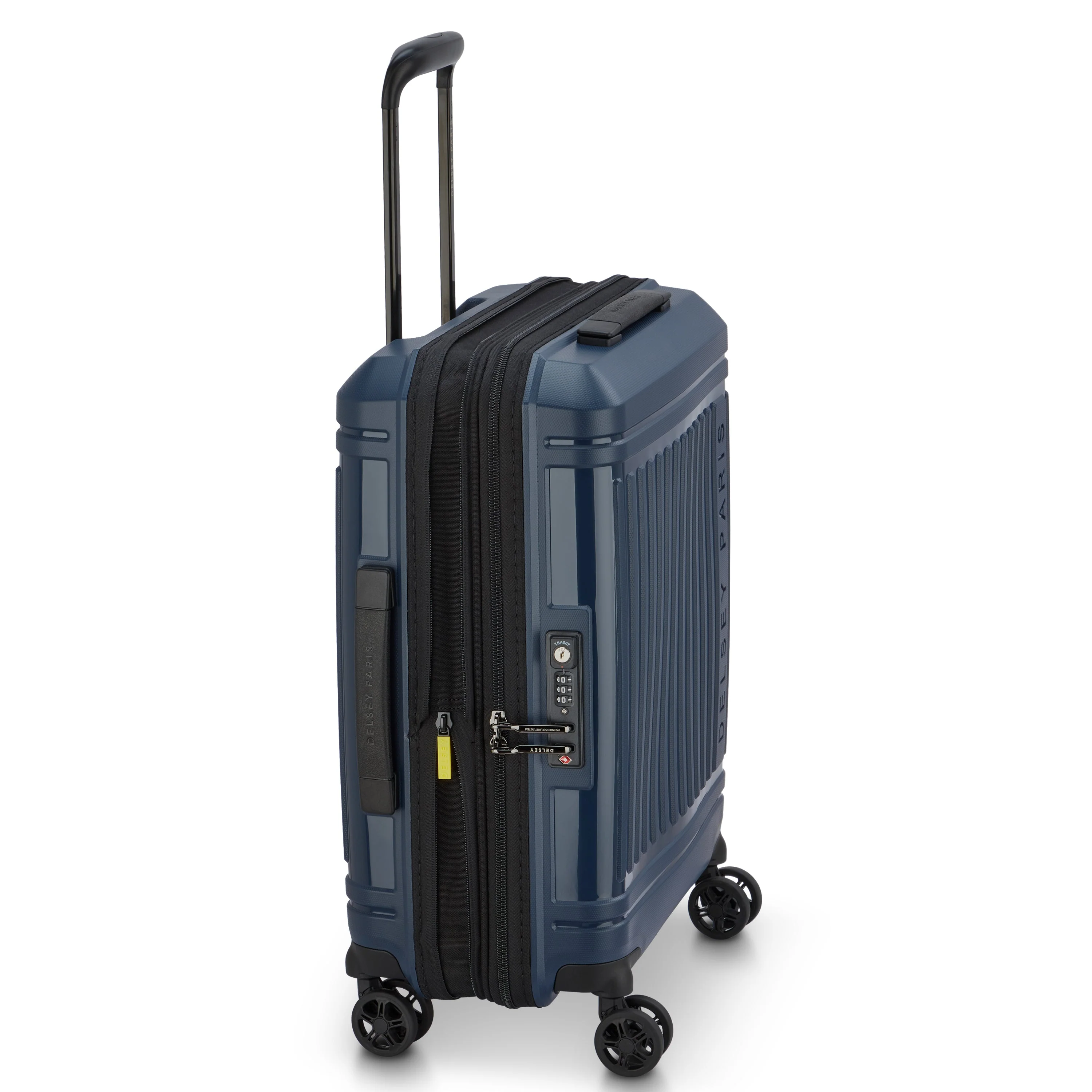 LUTECE SE | Kabine Slim Koffer Erweiterbar 55 CM MARINEBLAU