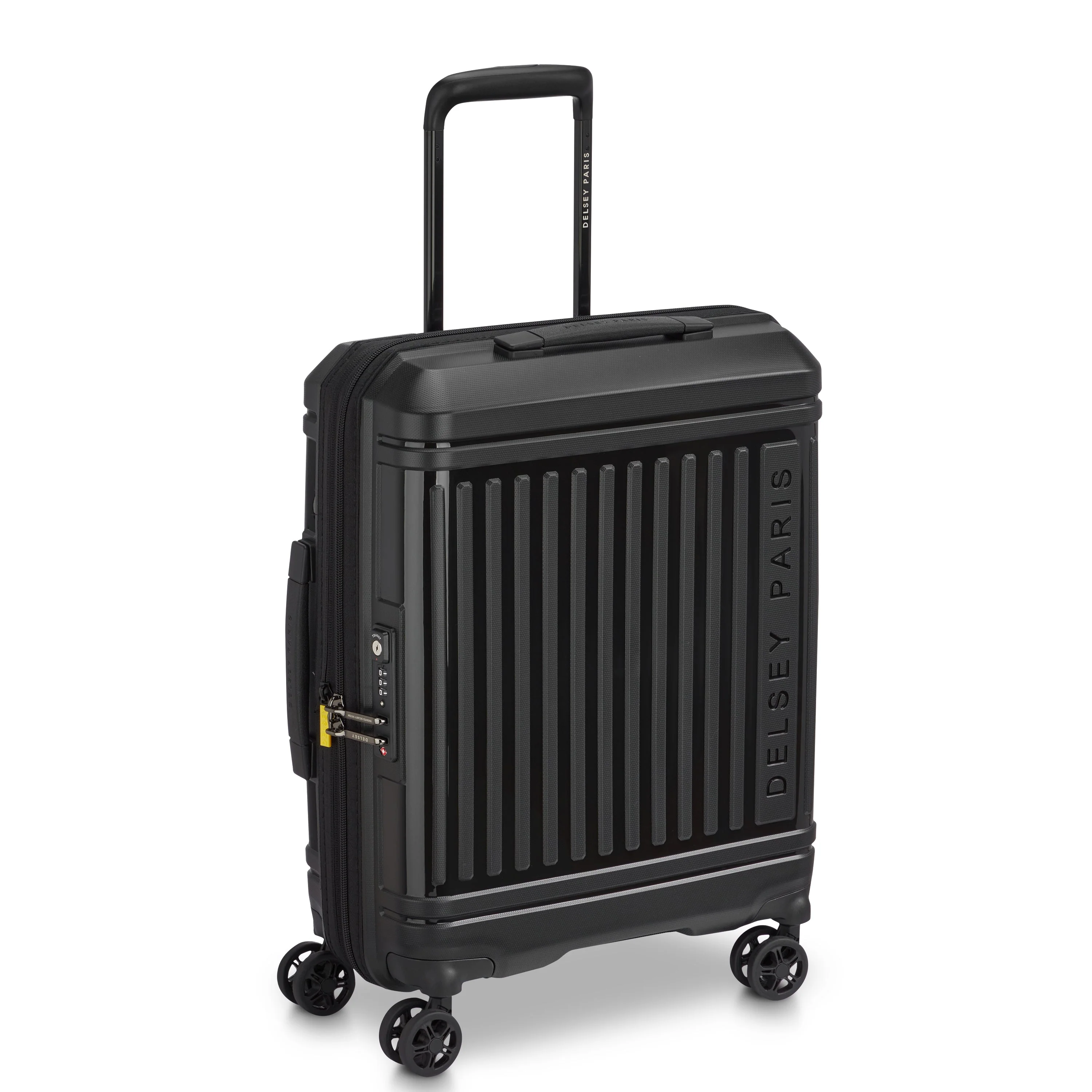 LUTECE SE | Kabine Slim Koffer Erweiterbar 55 CM SCHWARZ