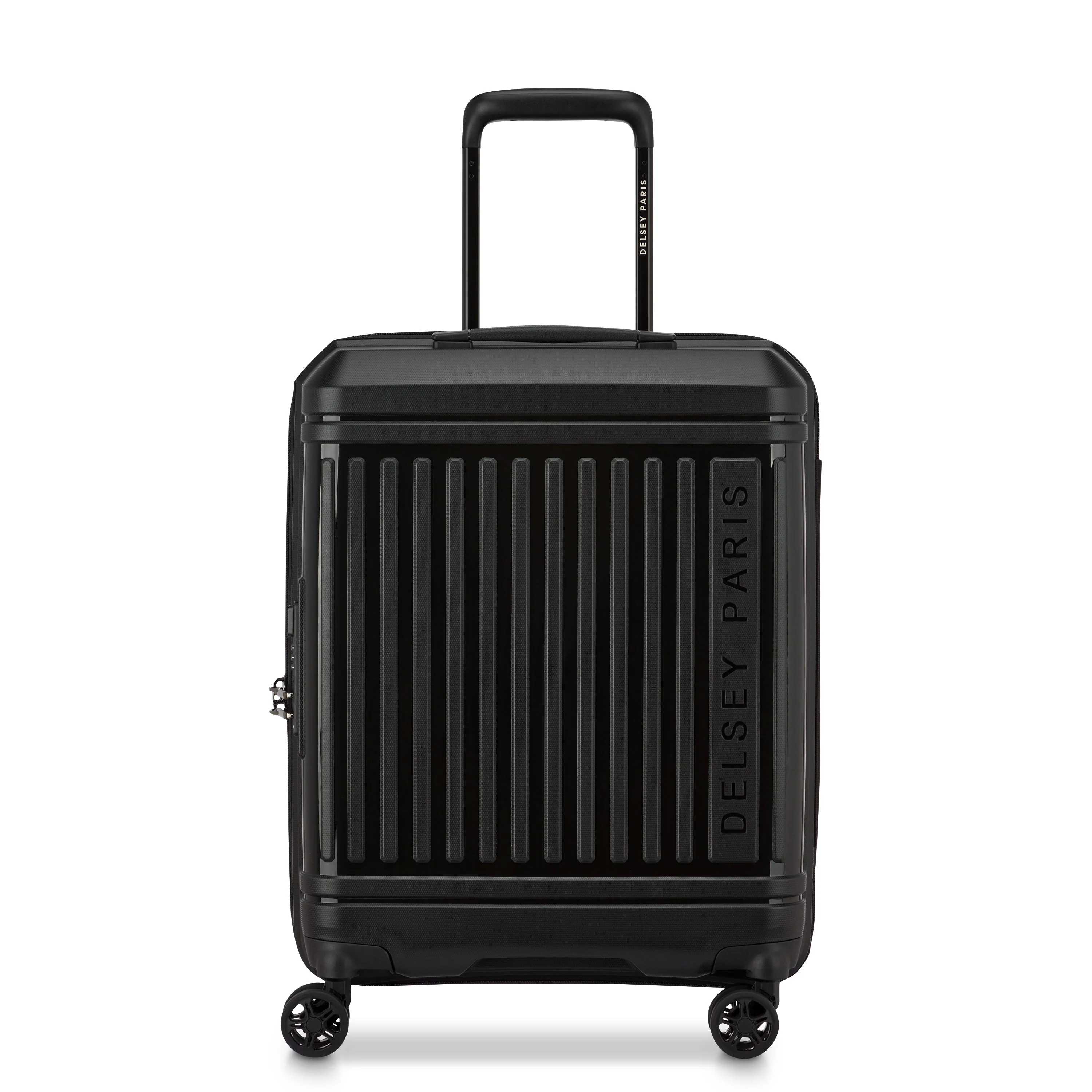 LUTECE SE | Kabine Slim Koffer Erweiterbar 55 CM SCHWARZ