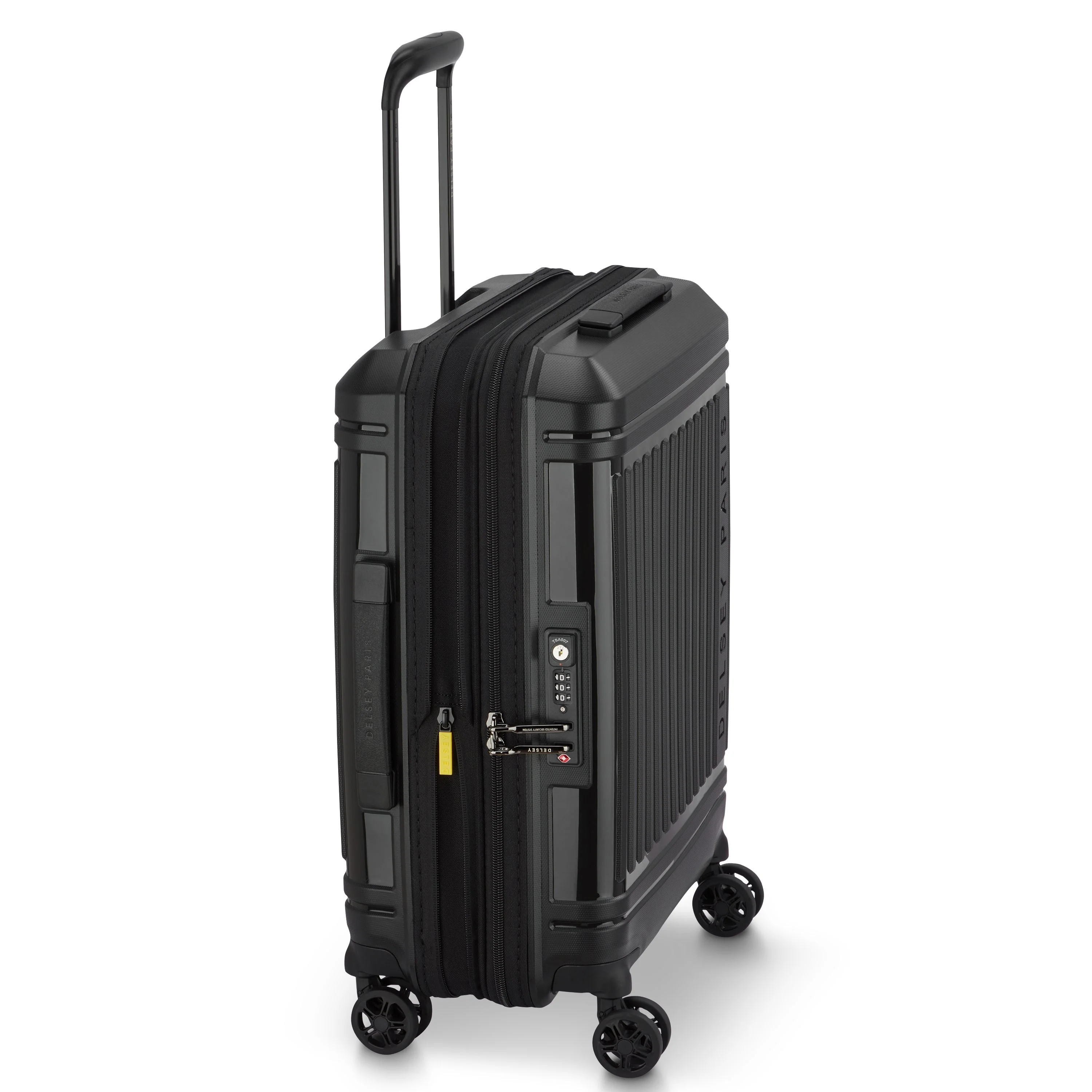 LUTECE SE | Kabine Slim Koffer Erweiterbar 55 CM SCHWARZ