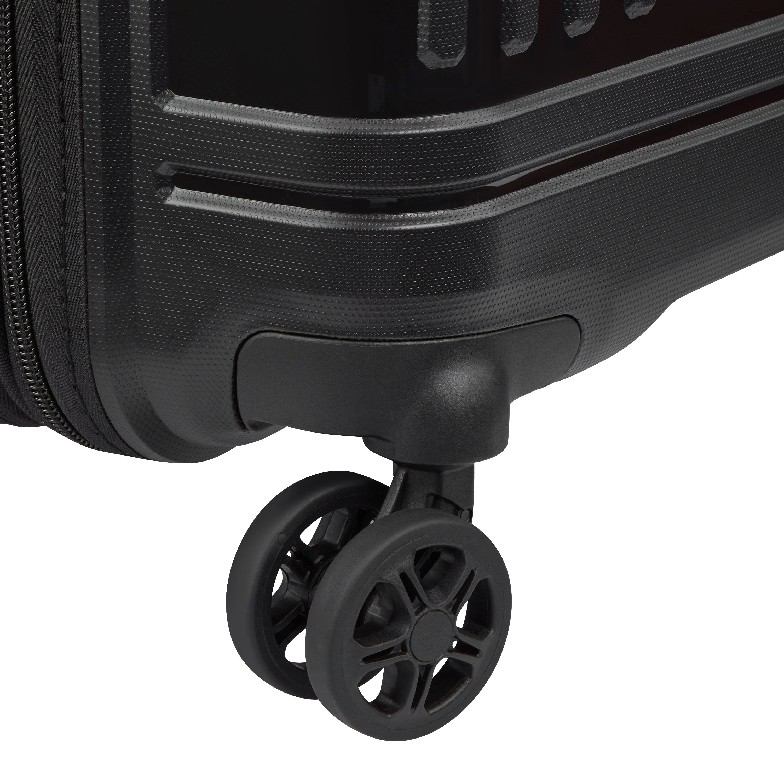LUTECE SE | Kabine Slim Koffer Erweiterbar 55 CM SCHWARZ
