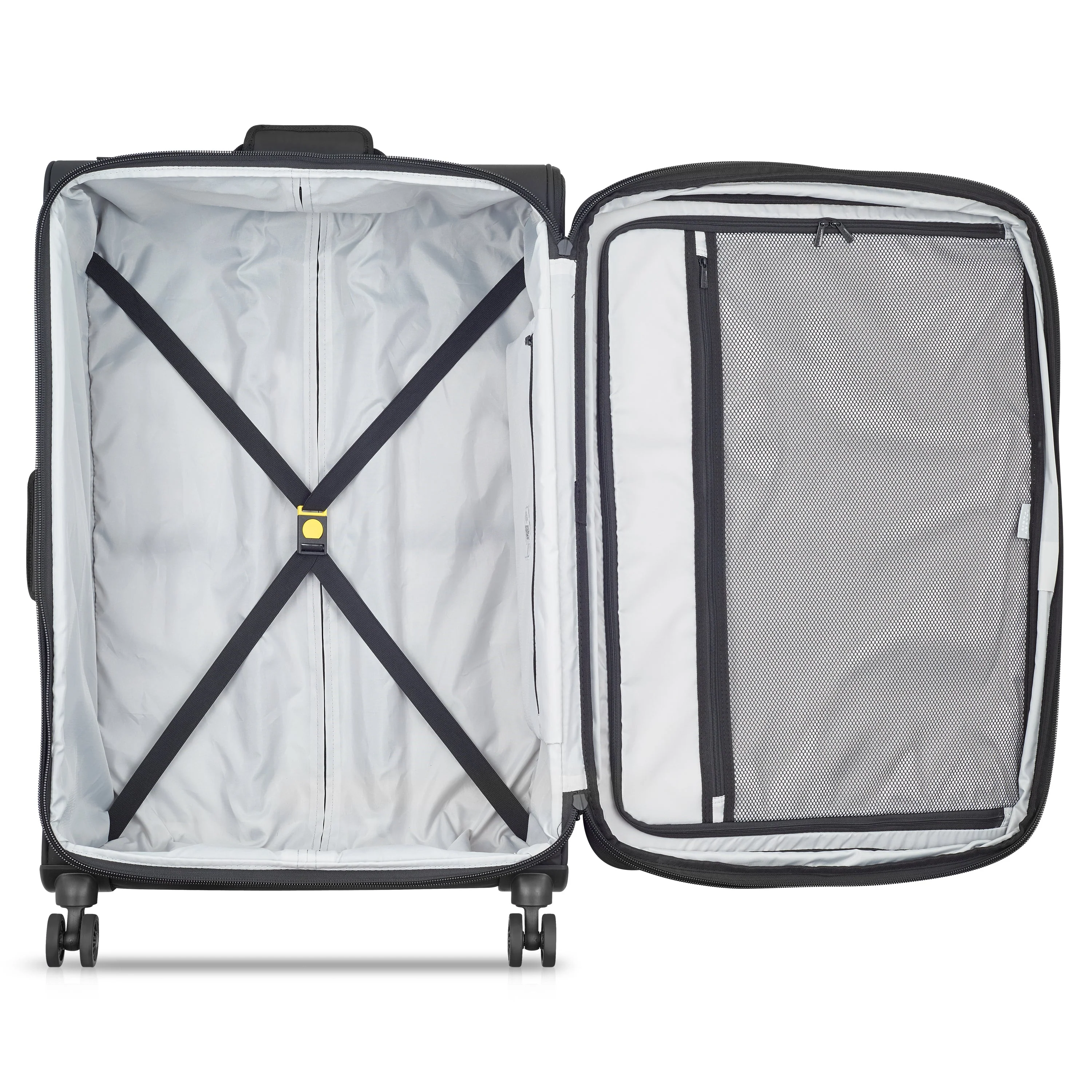 MAUBERT 2.0 | Check-in Large Koffer Erweiterbar 76 CM SCHWARZ