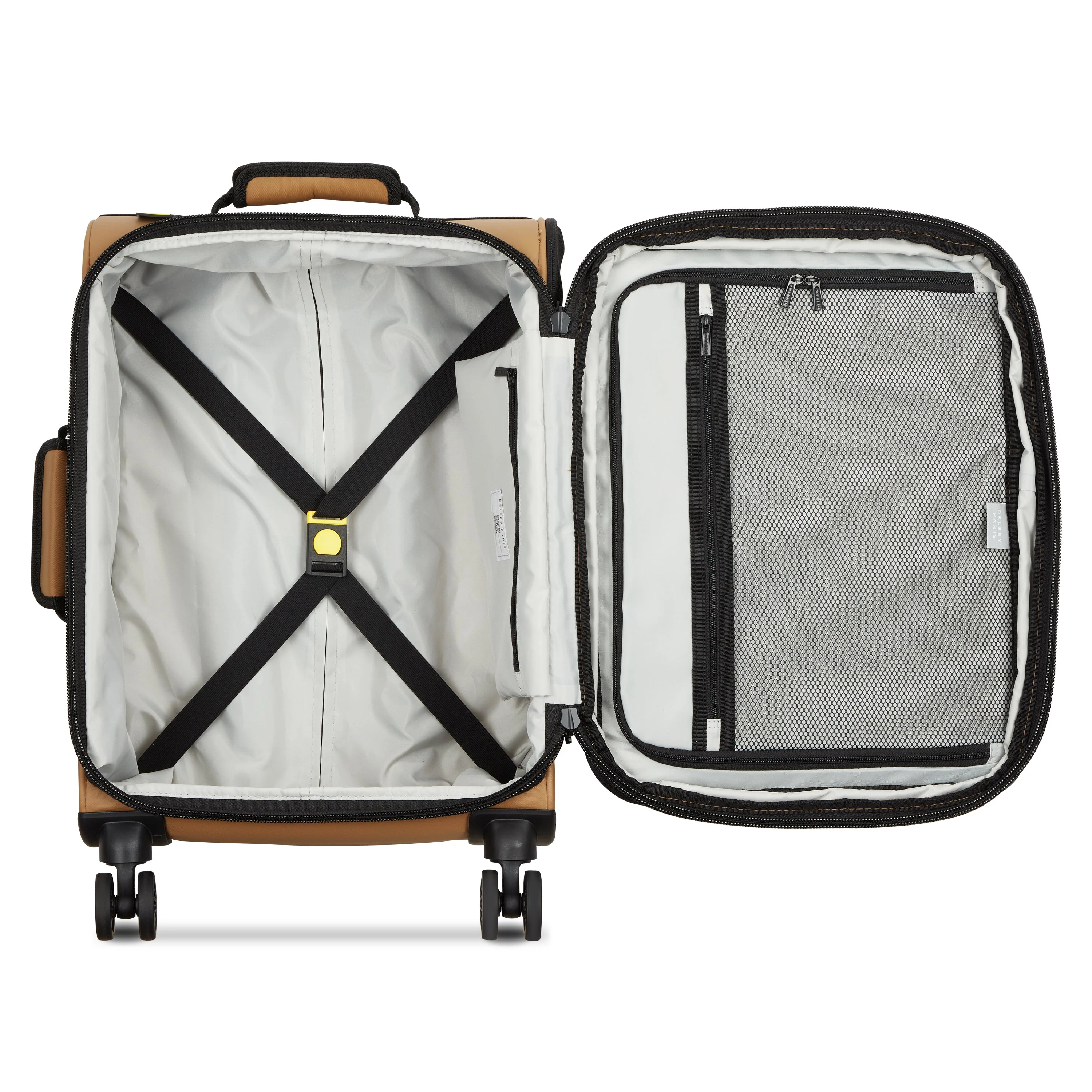 MAUBERT 2.0 | Kabine Koffer Erweiterbar 55 CM BEIGE