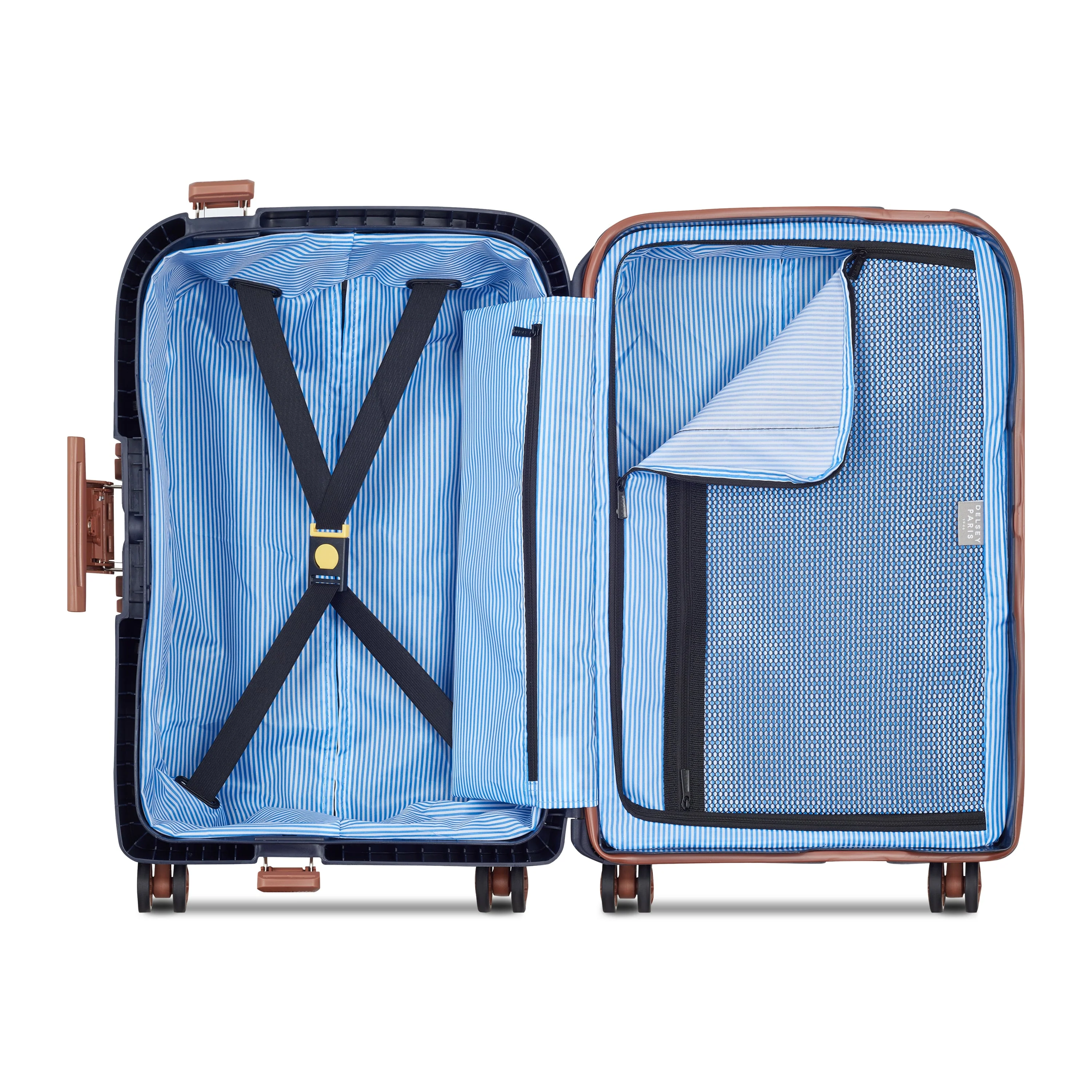 MONCEY | Kabine Koffer 55 CM TINTE BLAU