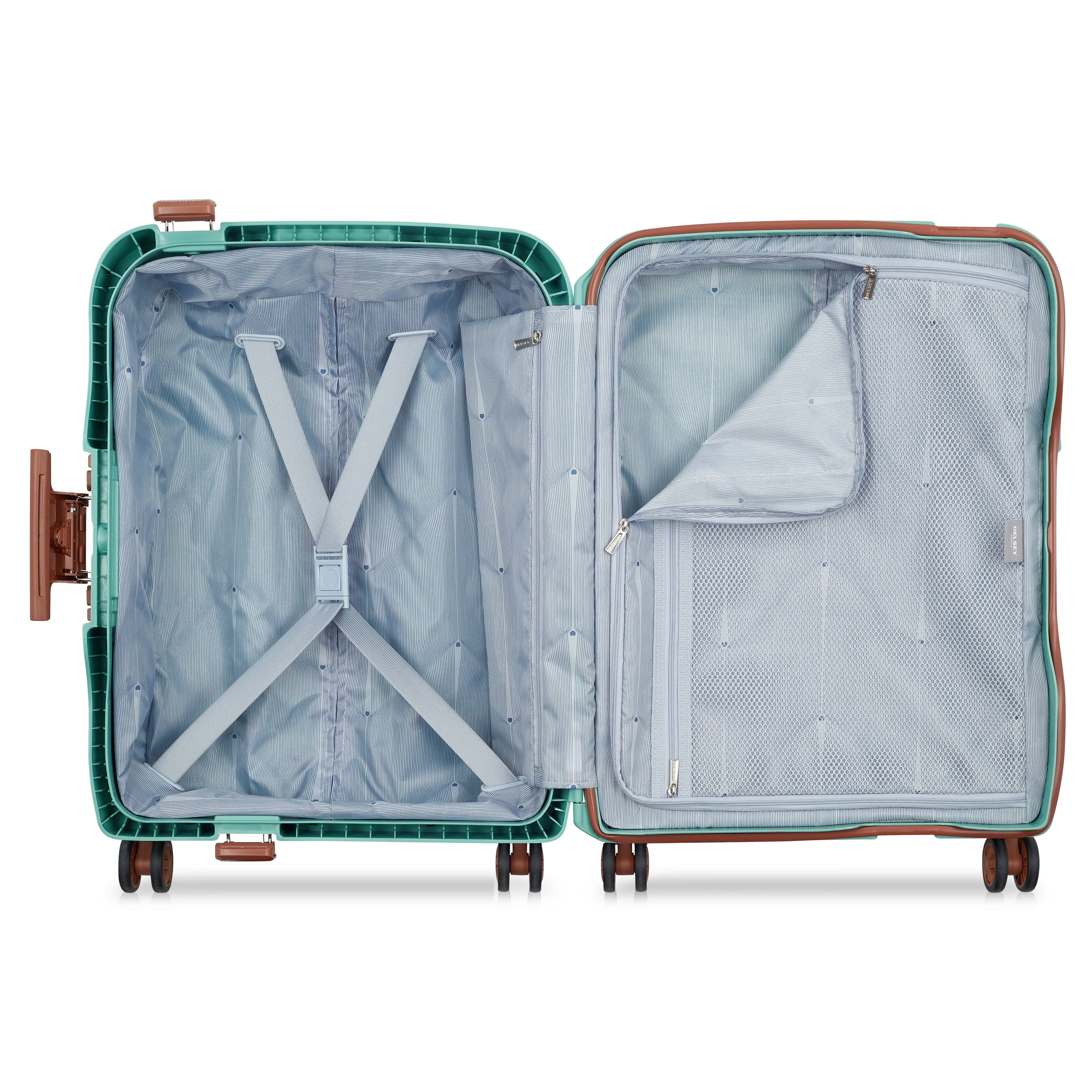MONCEY | Kabine Slim Koffer 55 CM MANDEL