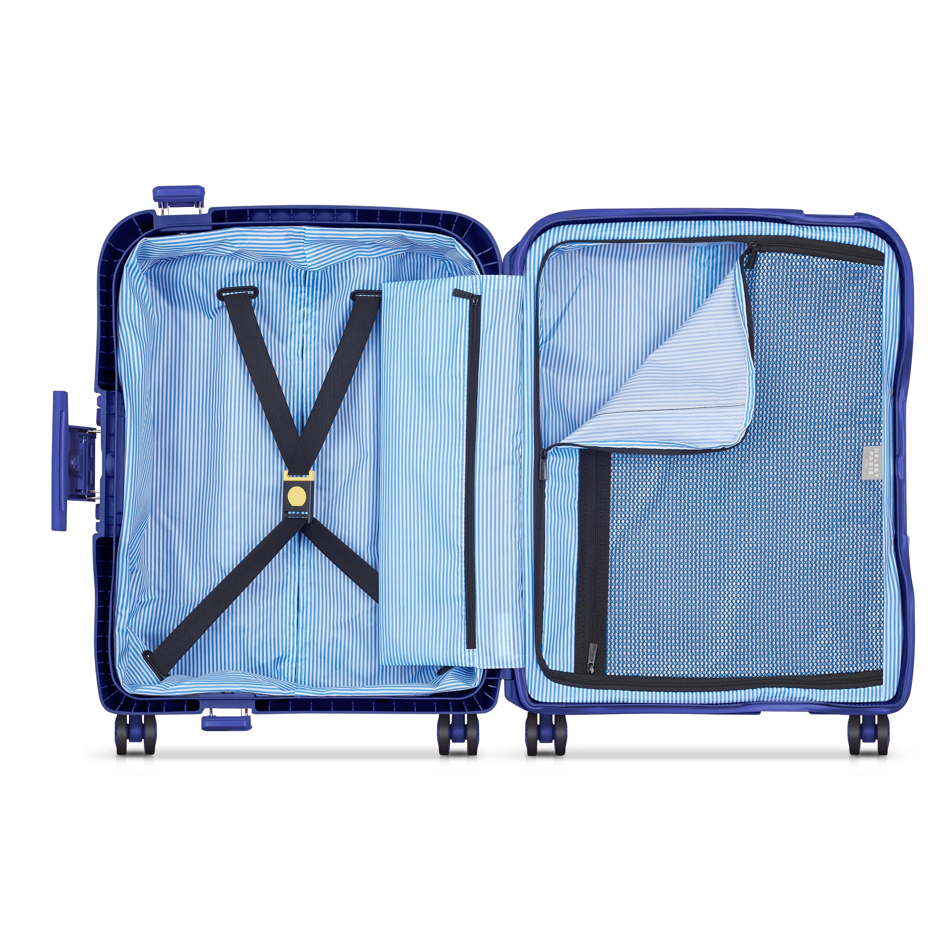 MONCEY | Kabine Slim Koffer 55 CM MARINEBLAU