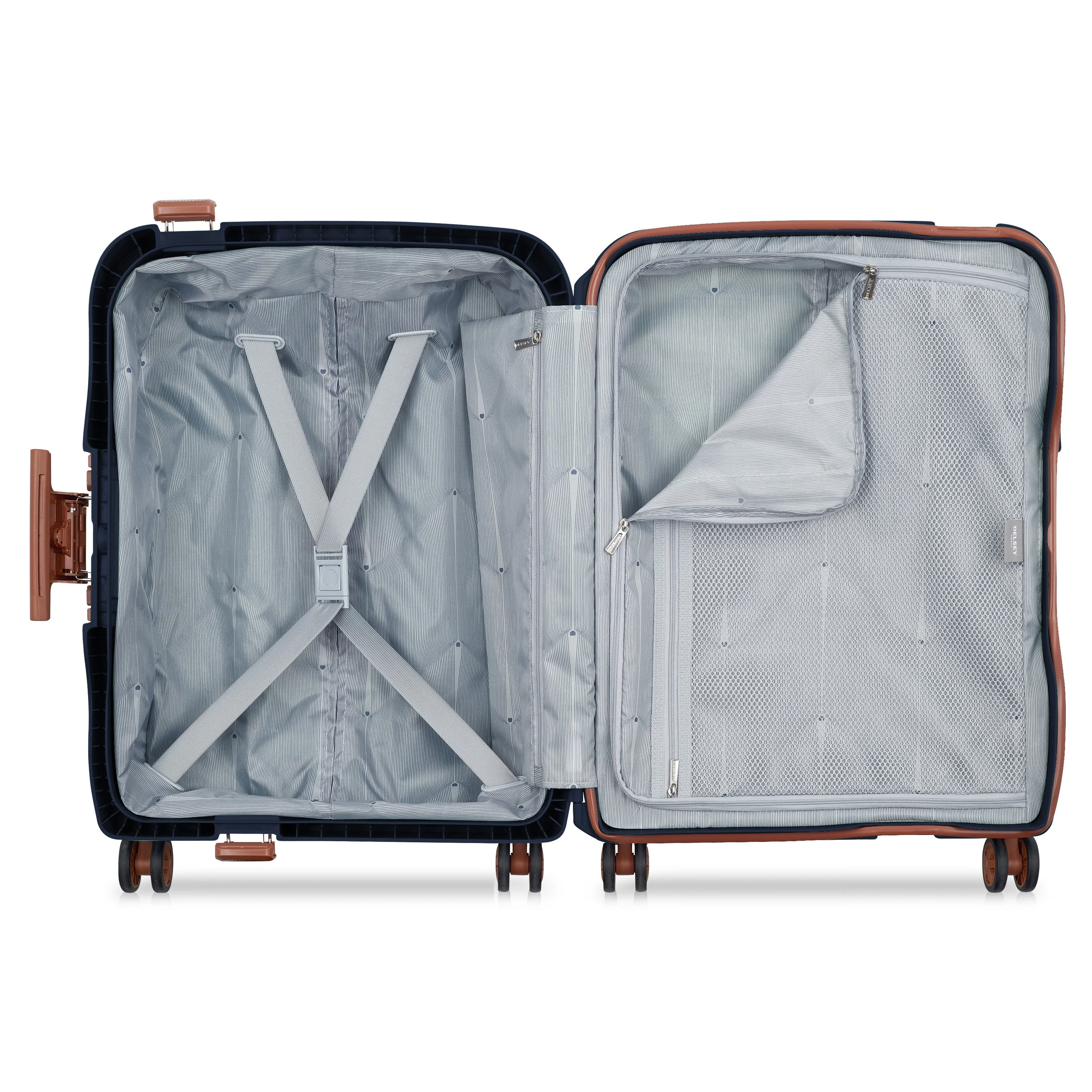 MONCEY | Kabine Slim Koffer 55 CM TINTE BLAU