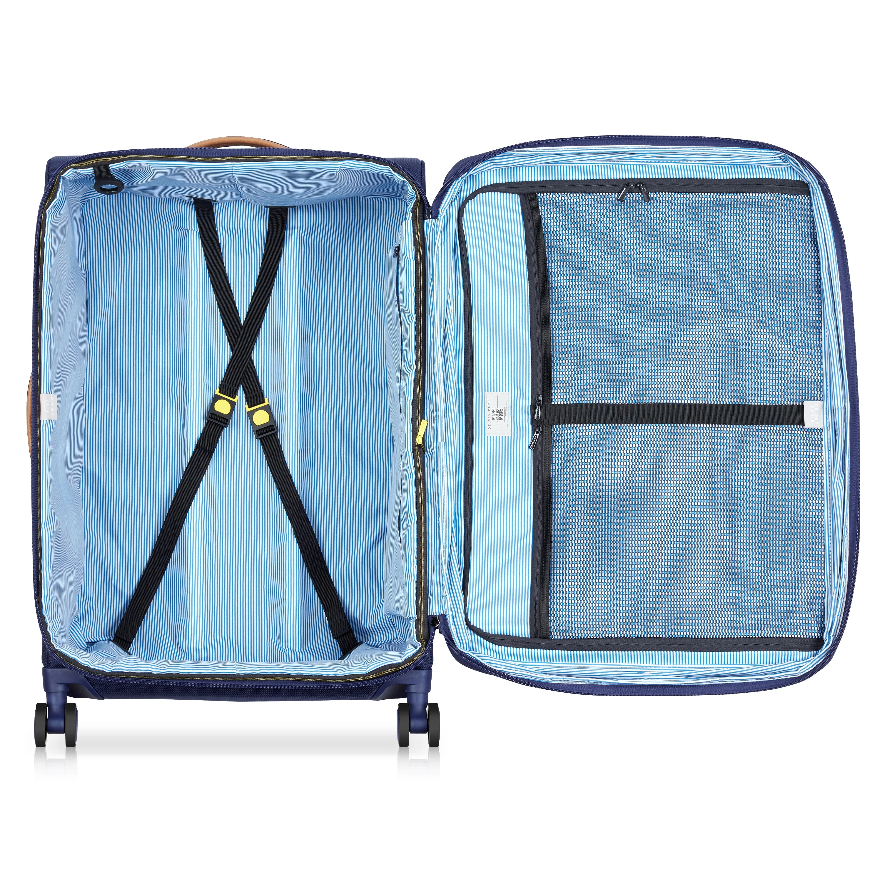 MONTMARTRE 3 | Check-in Large Koffer Erweiterbar 76 CM MARINEBLAU