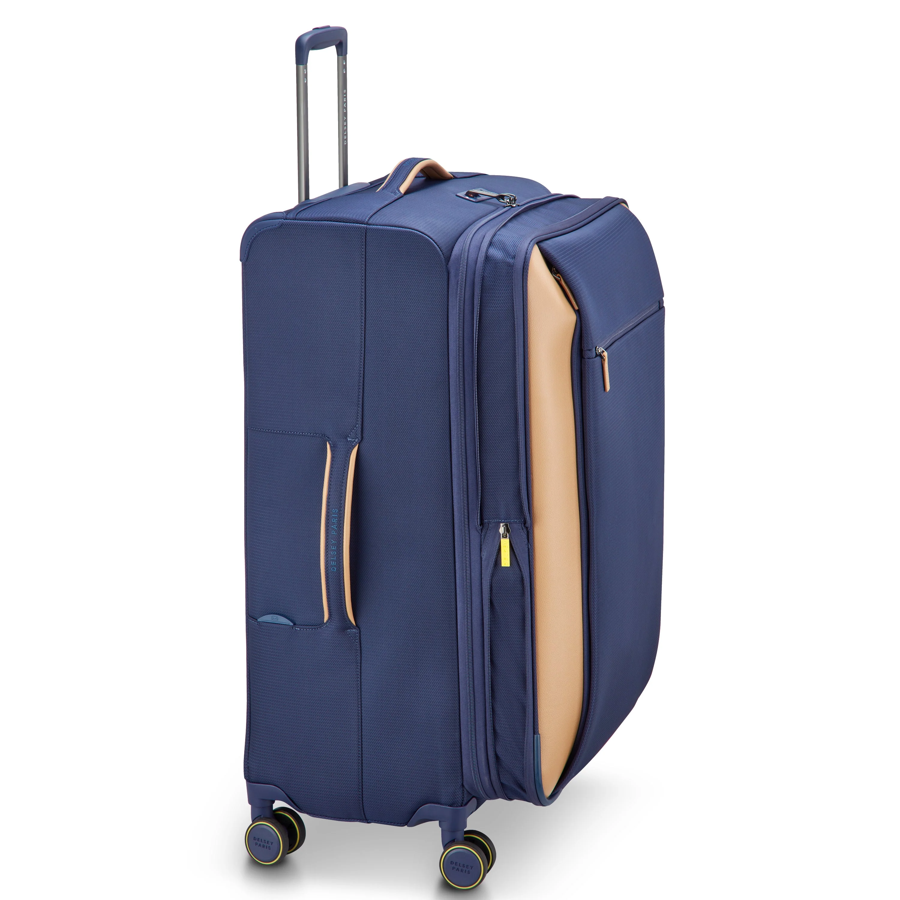 MONTMARTRE 3 | Check-in Large Koffer Erweiterbar 76 CM MARINEBLAU