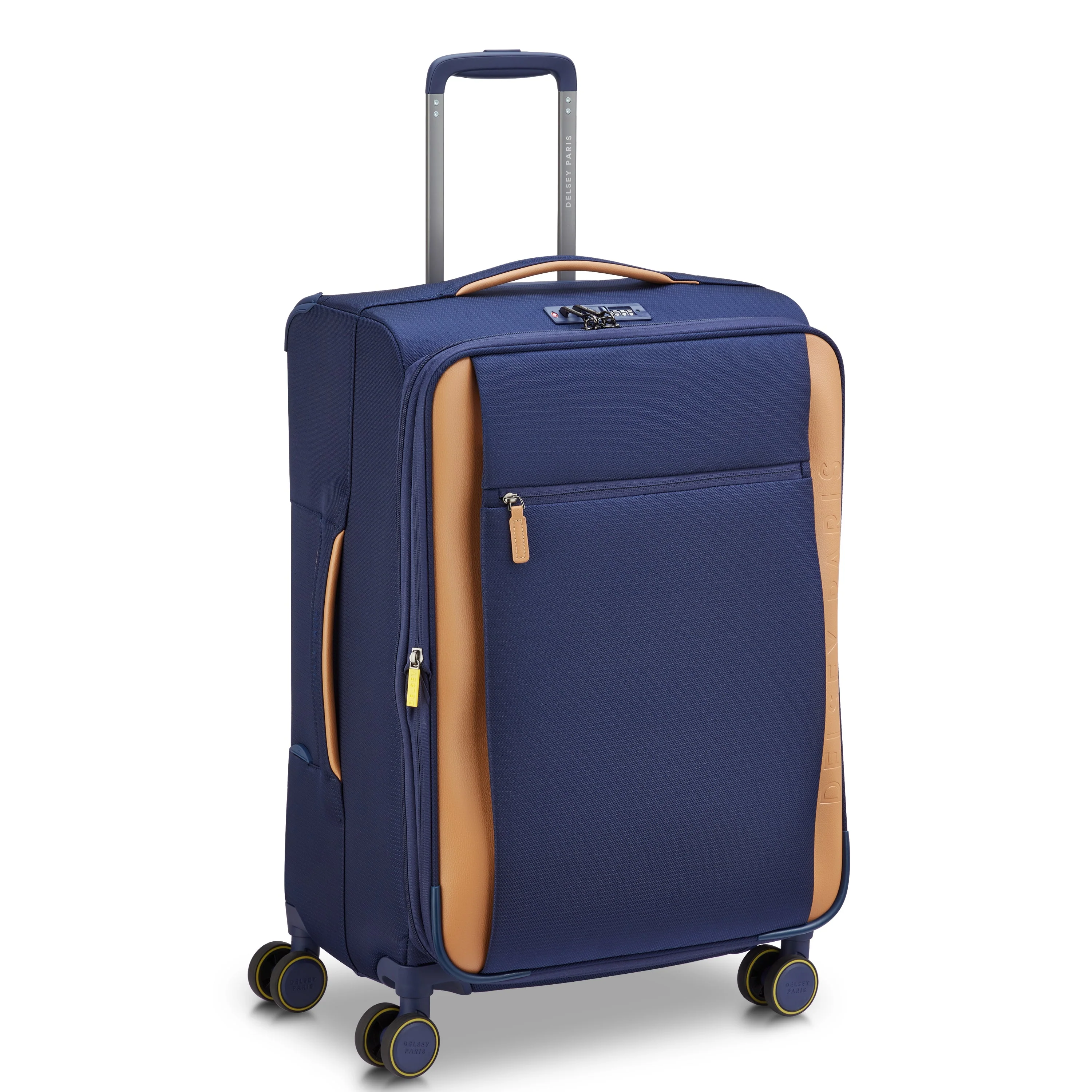 MONTMARTRE 3 | Check-in Medium Koffer Erweiterbar 66 CM MARINEBLAU