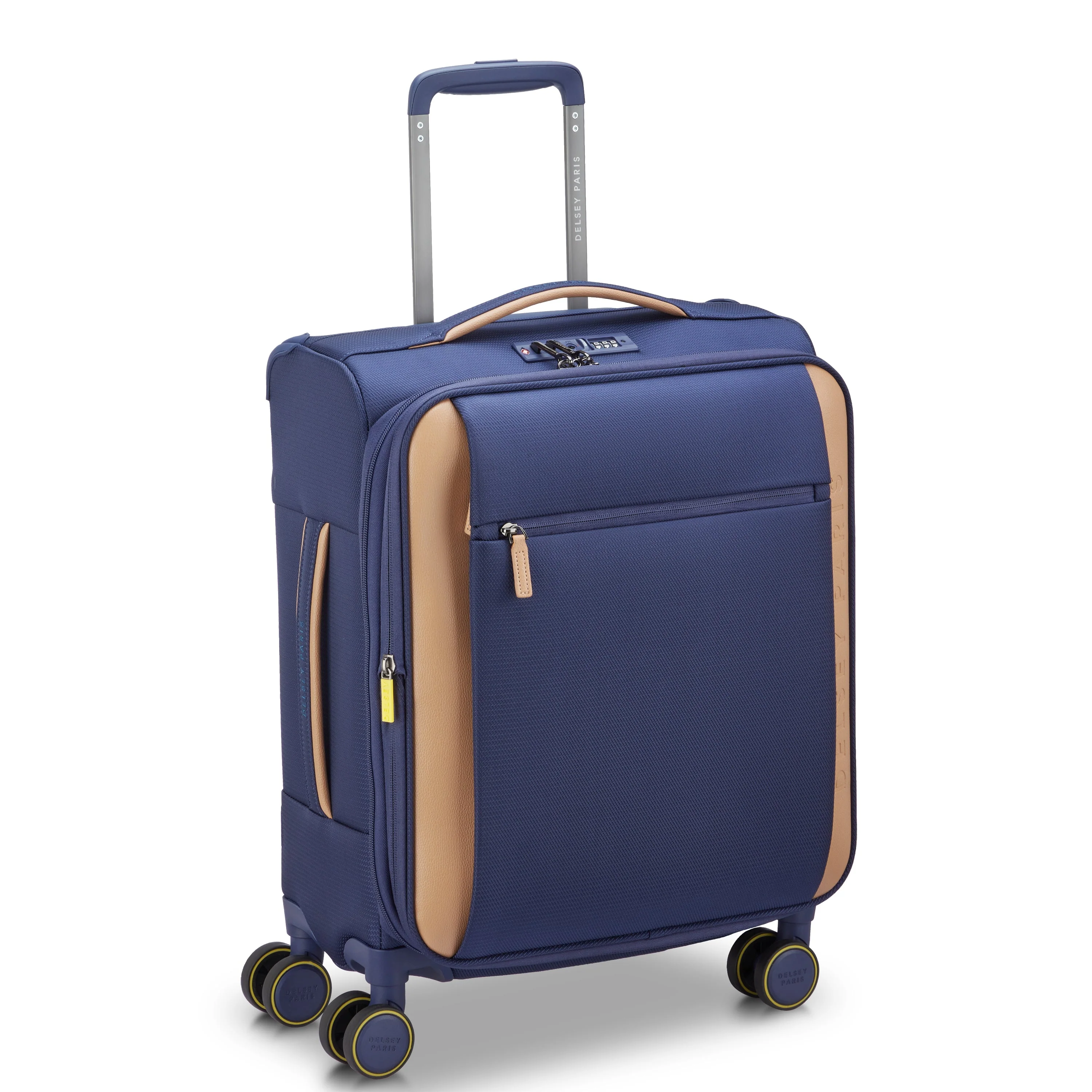 MONTMARTRE 3 | Kabine Slim Koffer Erweiterbar 55 CM MARINEBLAU
