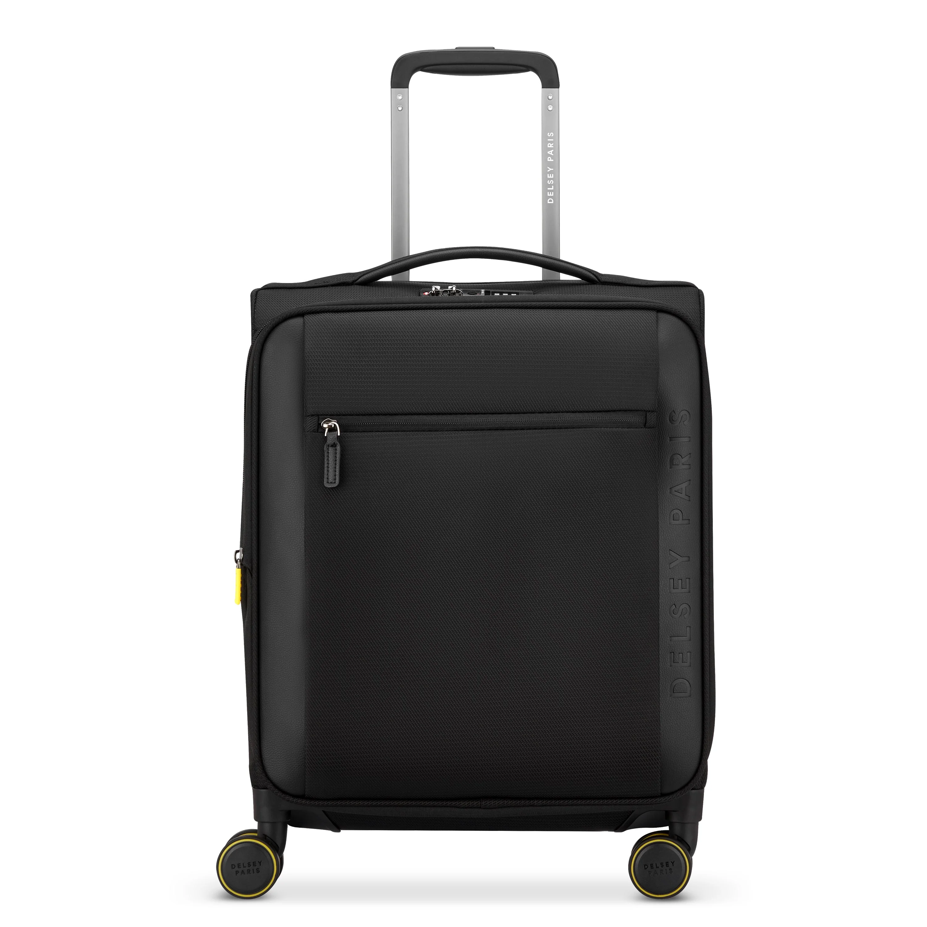 MONTMARTRE 3 | Kabine Slim Koffer Erweiterbar 55 CM SCHWARZ
