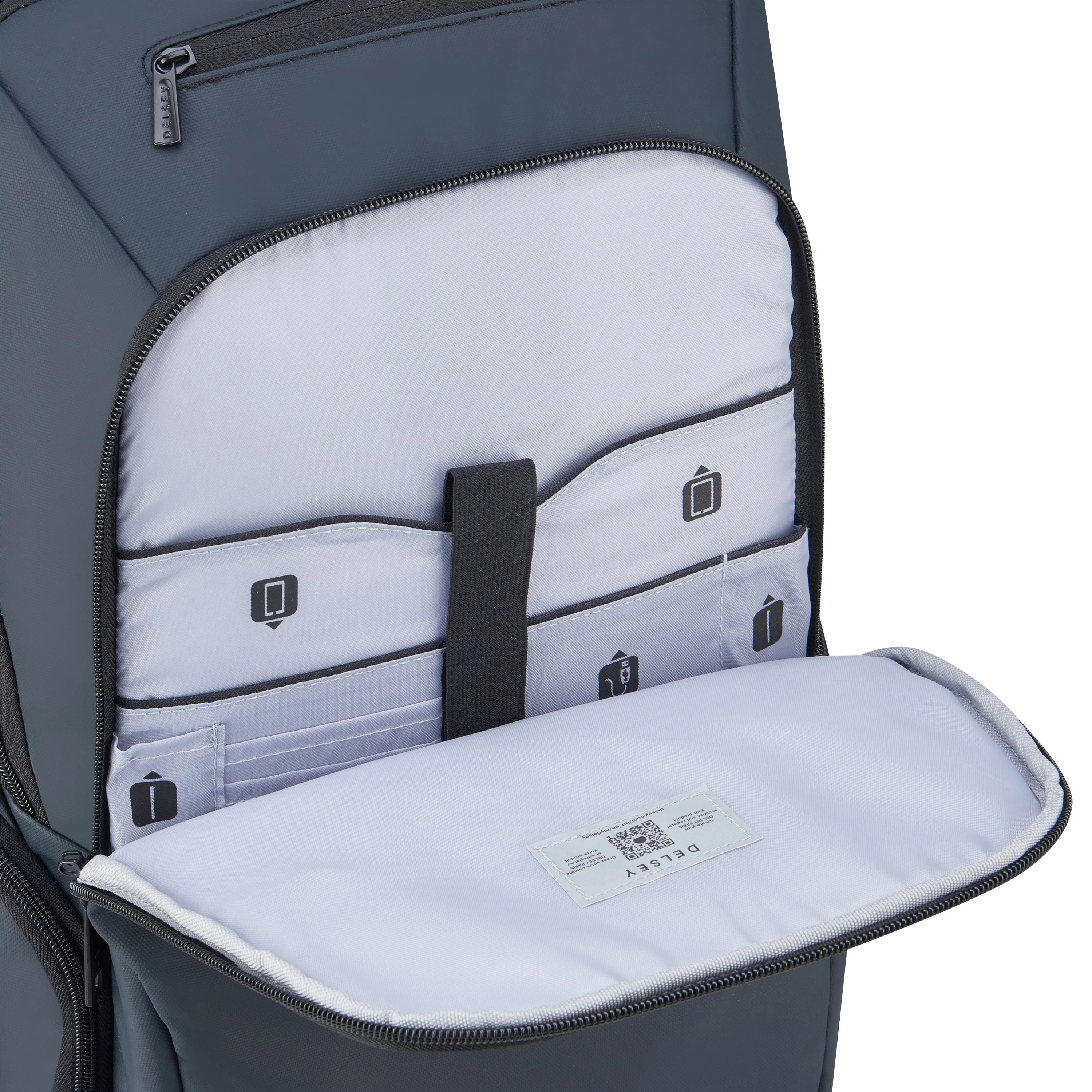 PARVIS PLUS | Rucksack mit 2 Fächern 22L GRAU