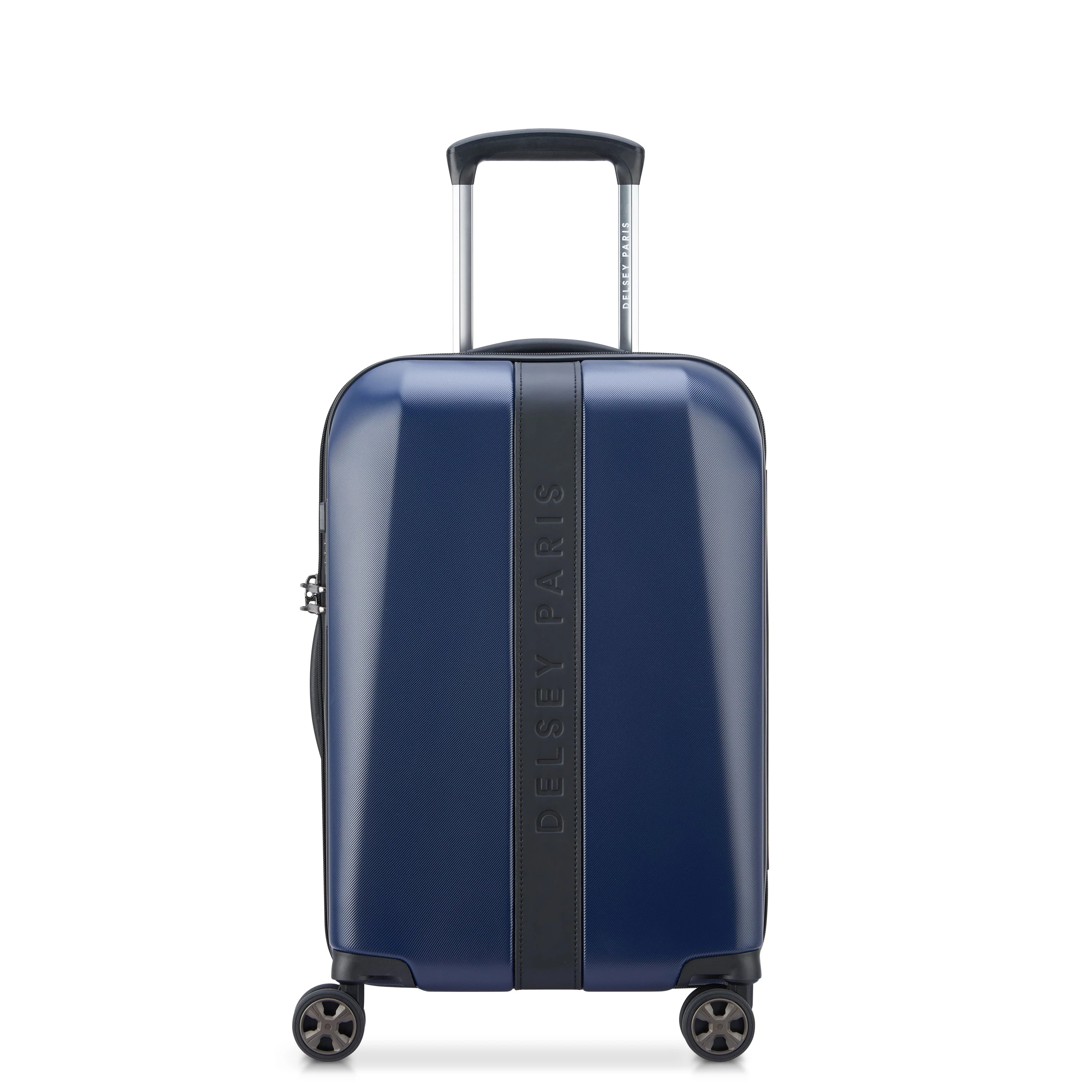 PROMENADE HARD 2.0 | Kabine Koffer Erweiterbar 55 CM MARINEBLAU