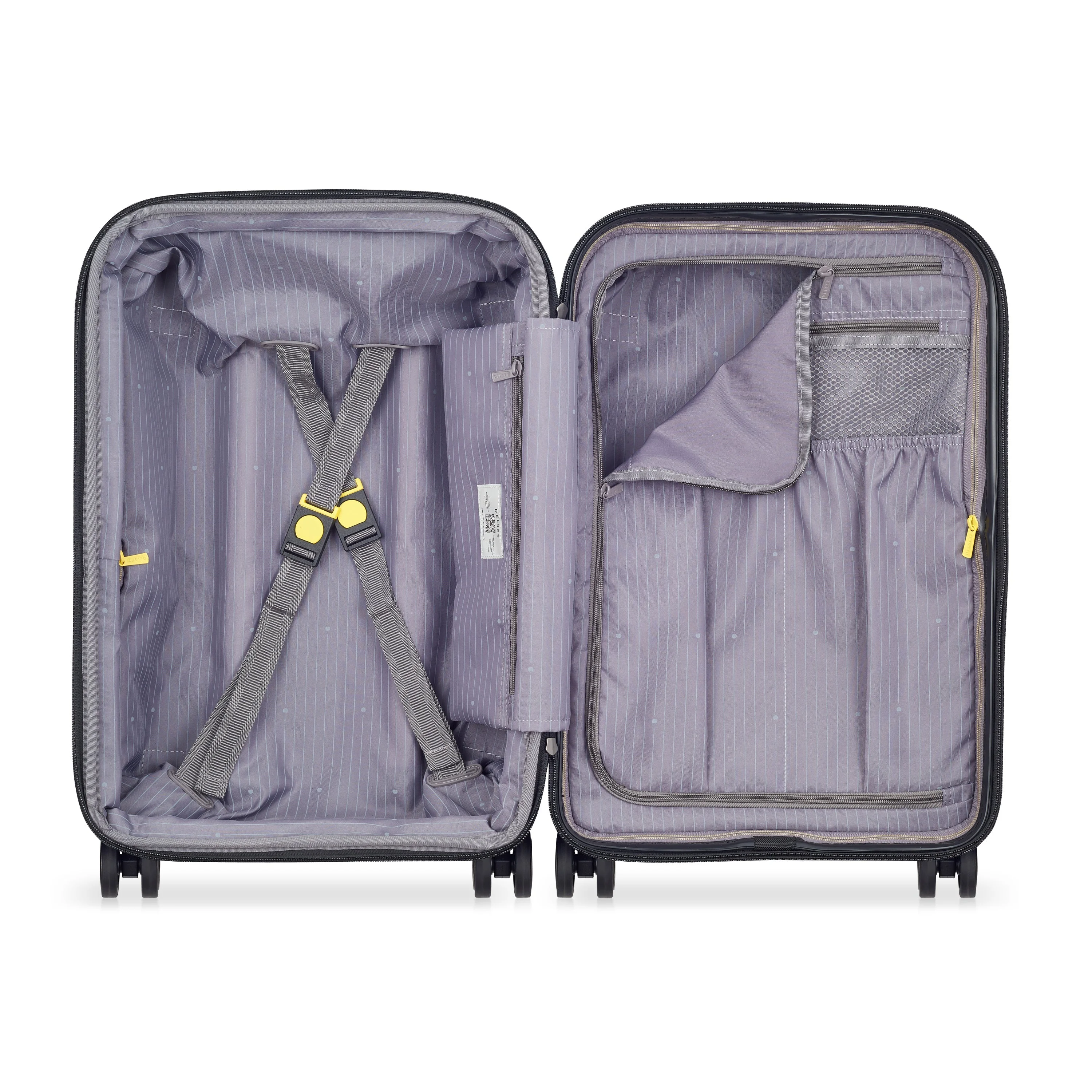 PROMENADE HARD 2.0 | Kabine Koffer Erweiterbar 55 CM MARINEBLAU