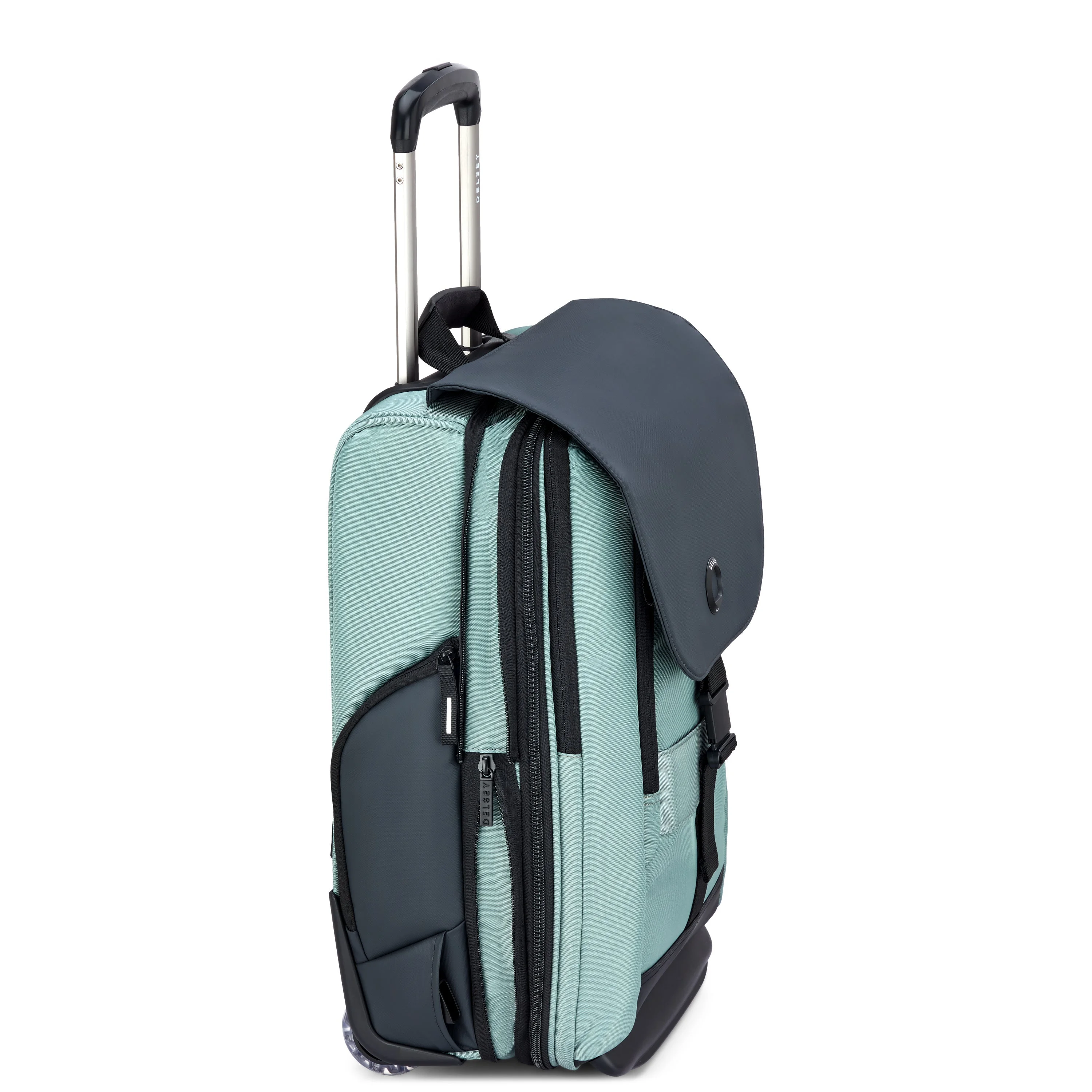 SECURFLAP | Kabine Rucksack-Trolley 32L SALBEIGRUN