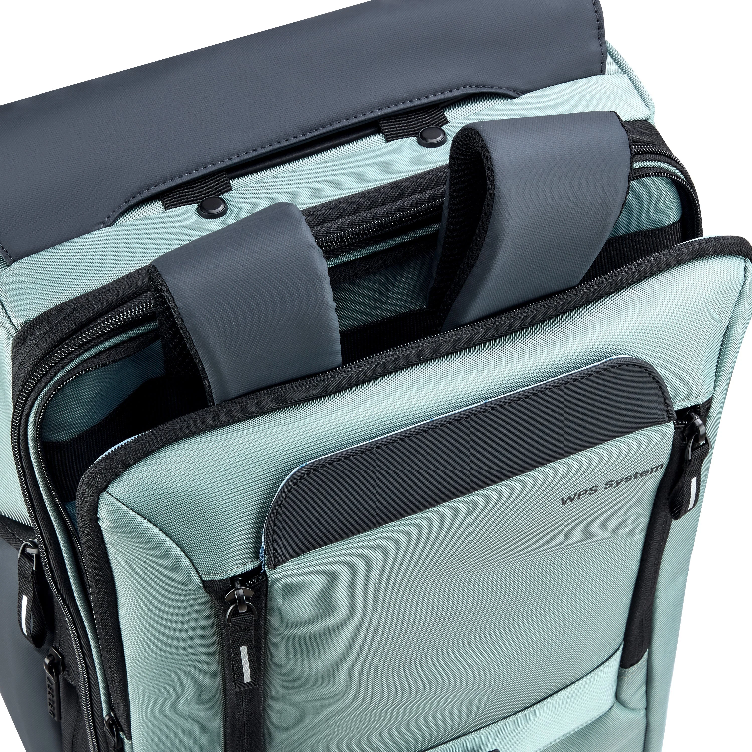 SECURFLAP | Kabine Rucksack-Trolley 32L SALBEIGRUN