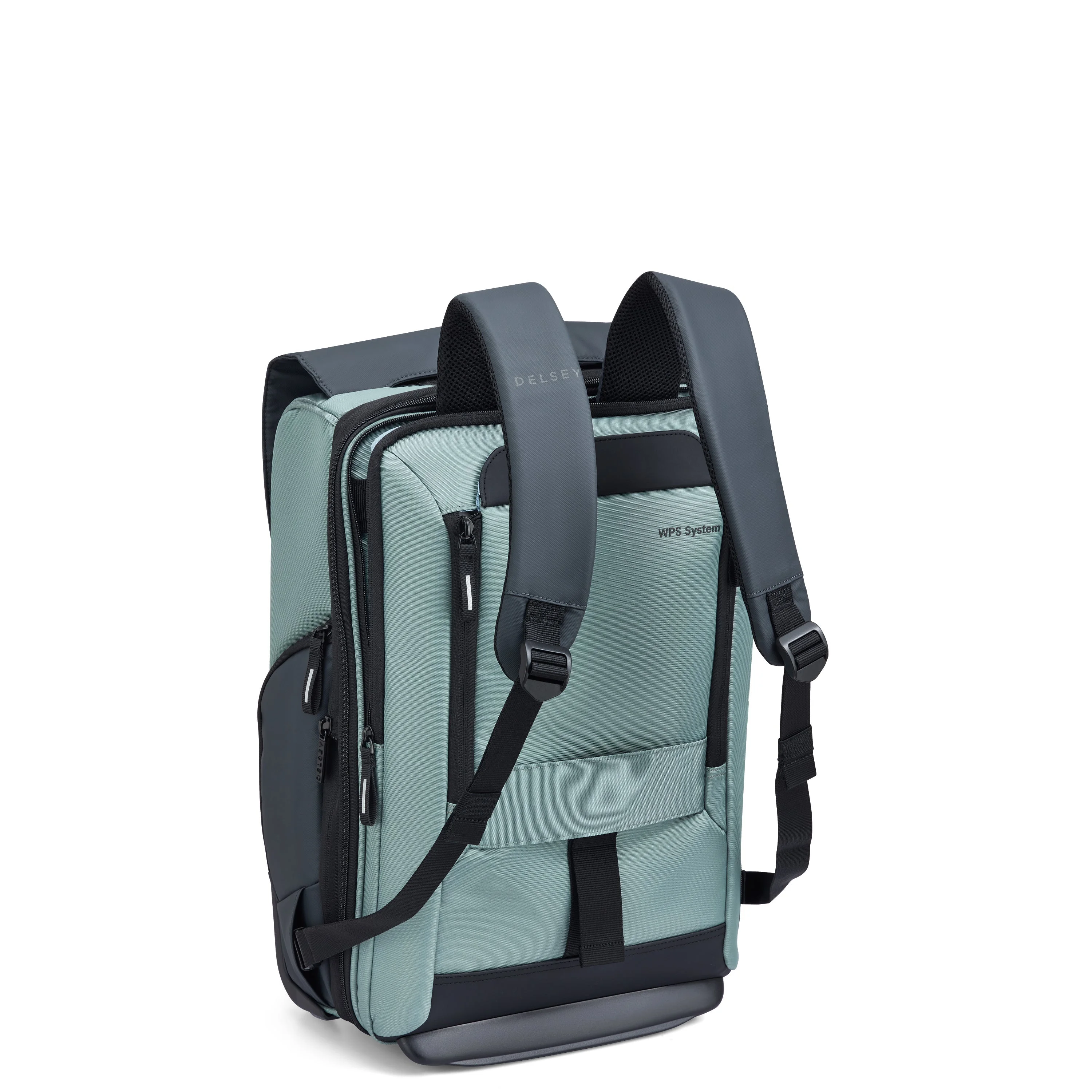 SECURFLAP | Kabine Rucksack-Trolley 32L SALBEIGRUN