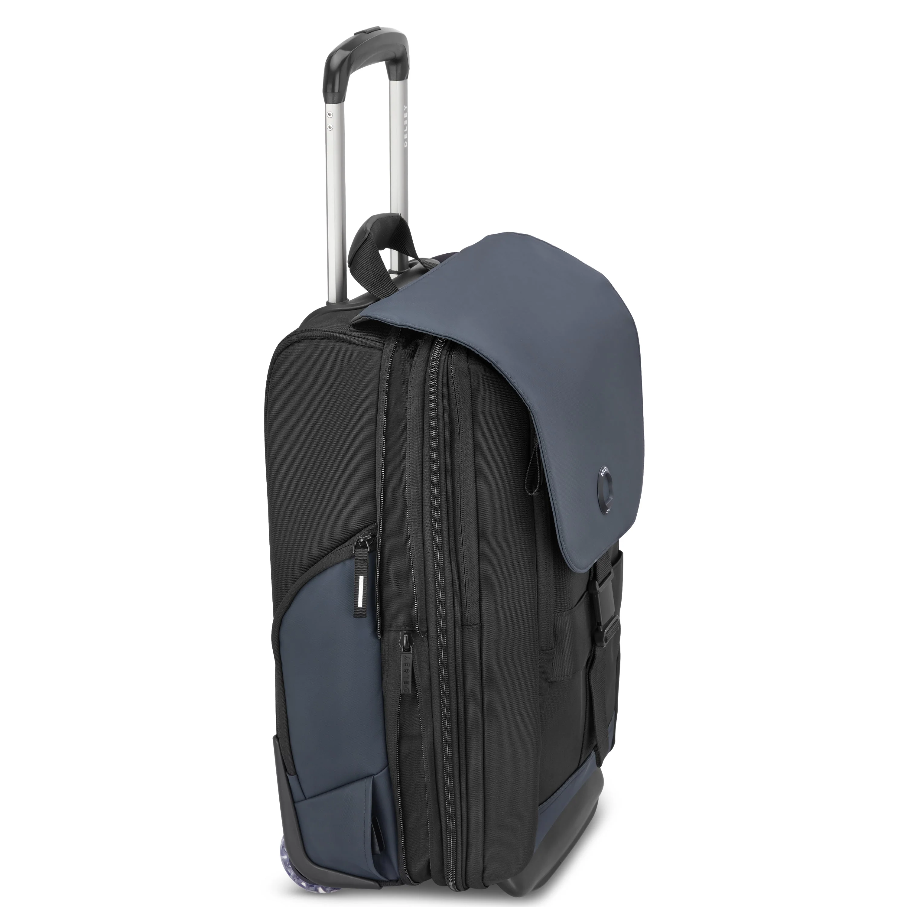 SECURFLAP | Kabine Rucksack-Trolley 32L SCHWARZ