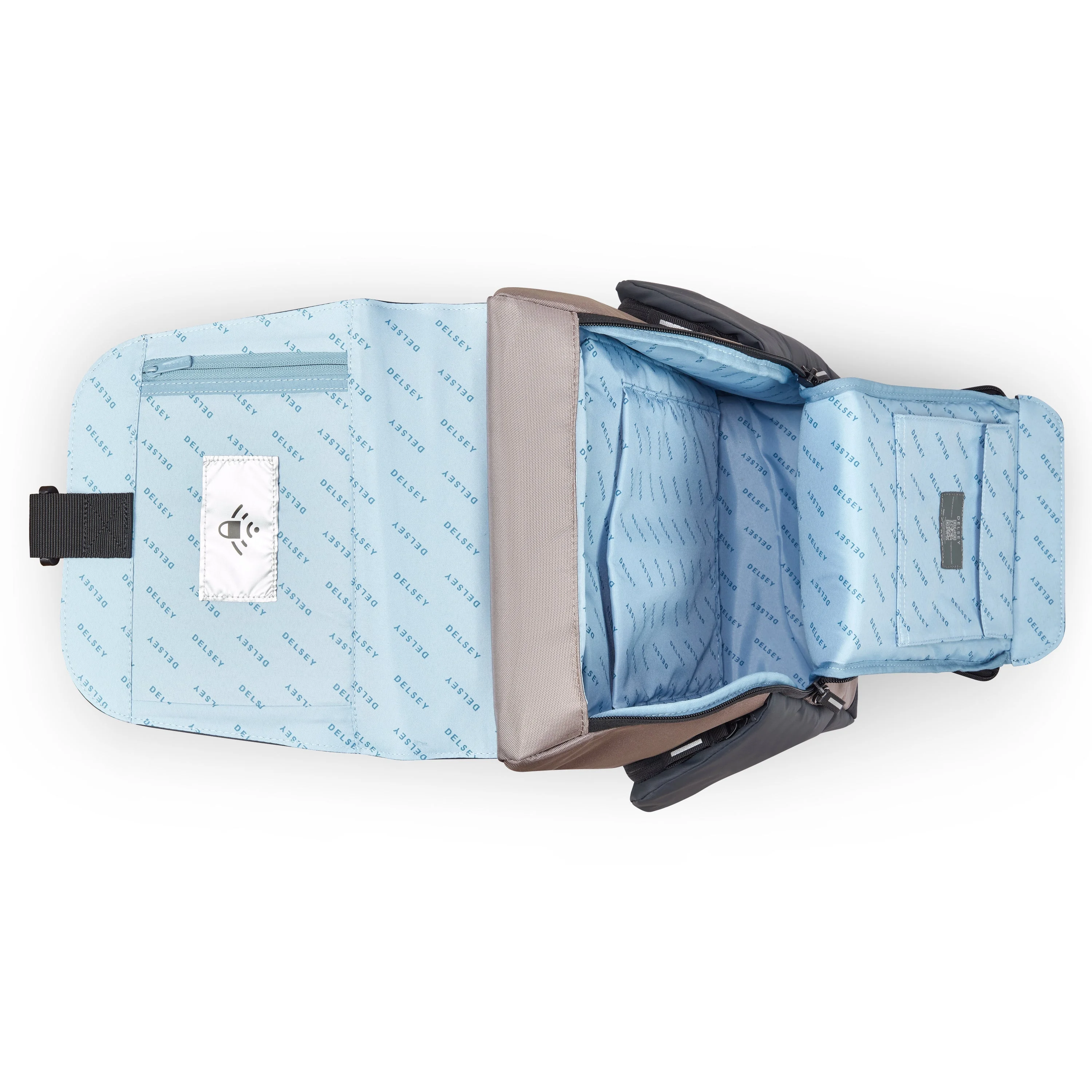 SECURFLAP | Rucksack mit Überschlag 22L BRAUN