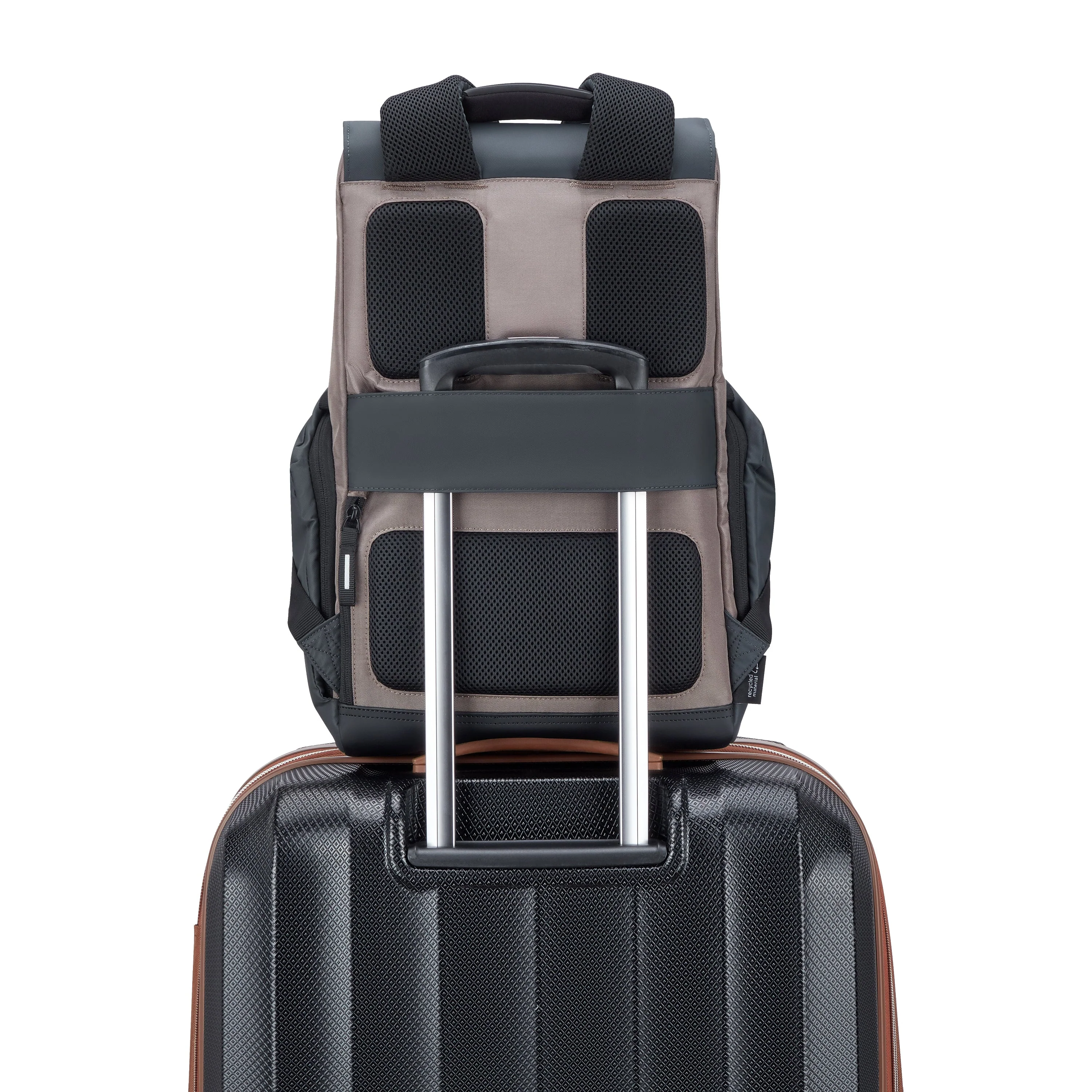 SECURFLAP | Rucksack mit Überschlag 22L BRAUN