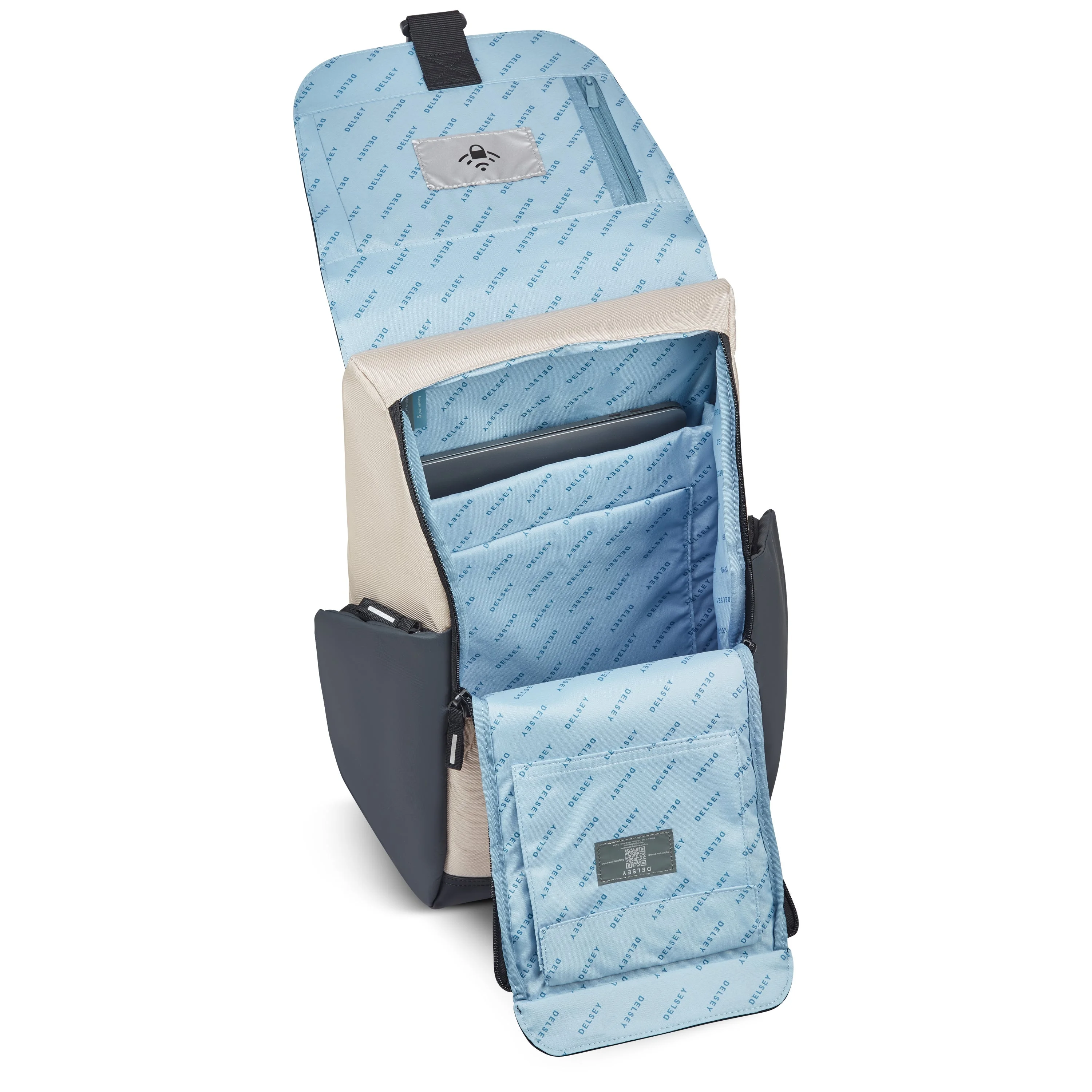 SECURFLAP | Rucksack mit Überschlag 22L SAND