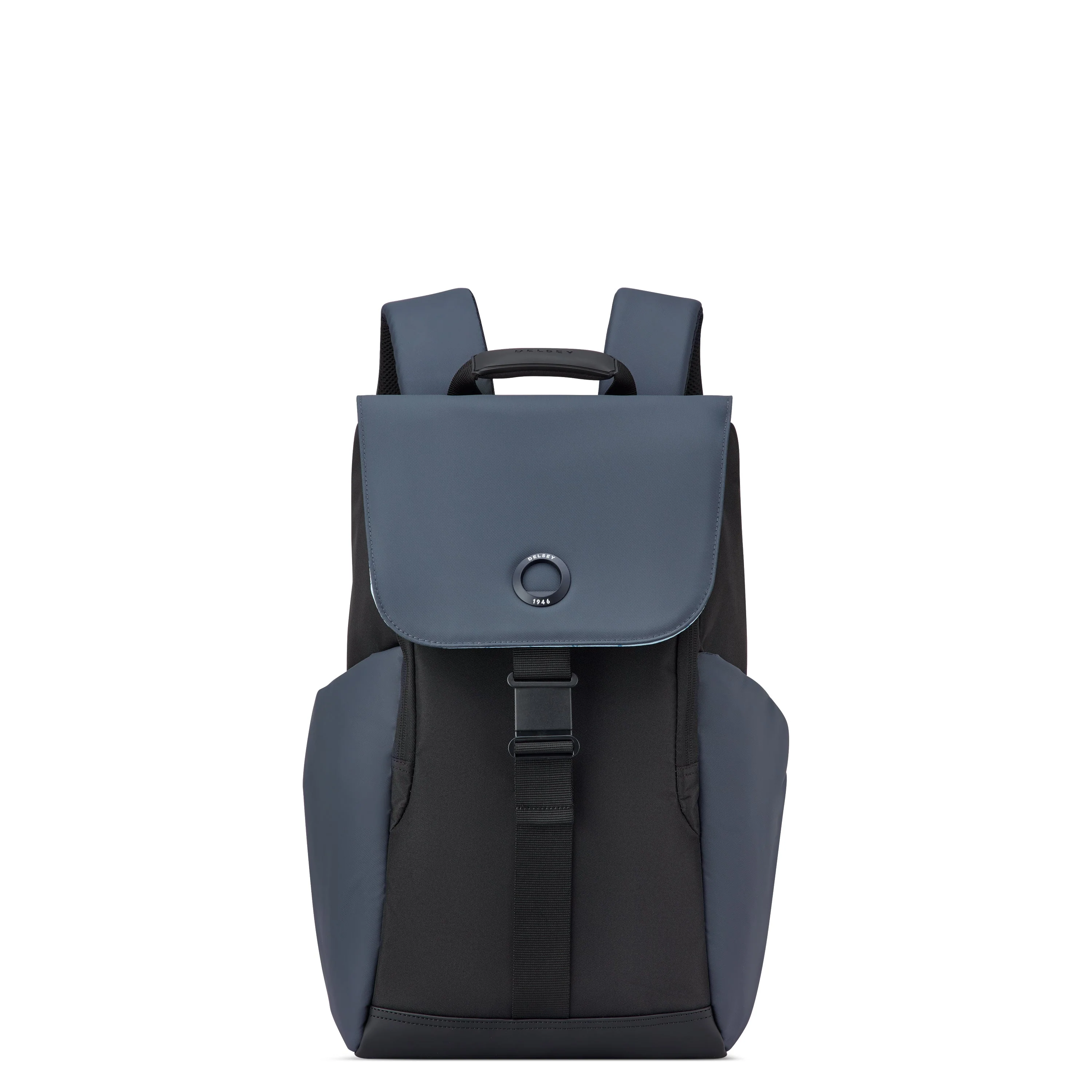SECURFLAP | Rucksack mit Überschlag 22L SCHWARZ